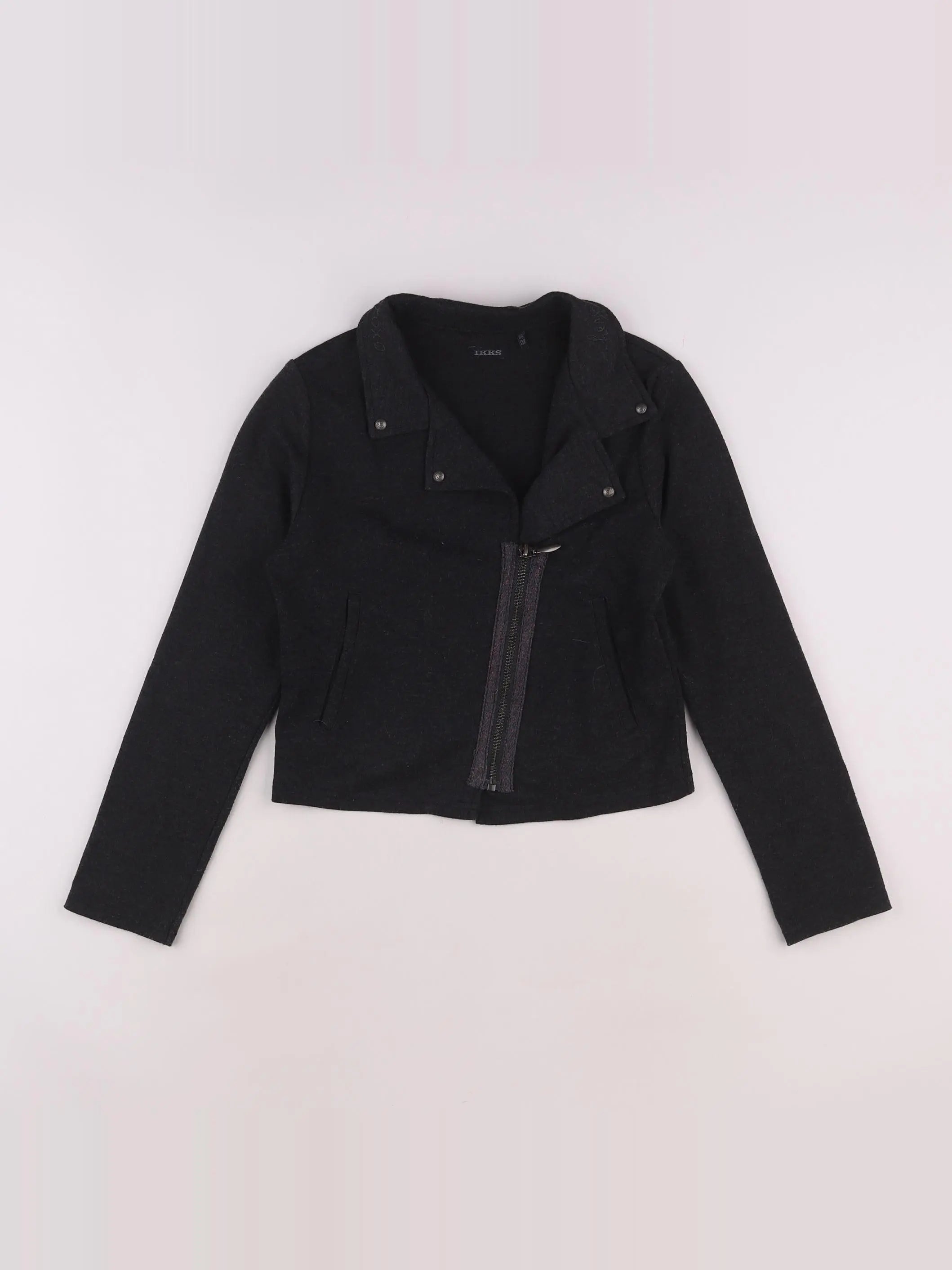 IKKS - veste gris - 10 ans