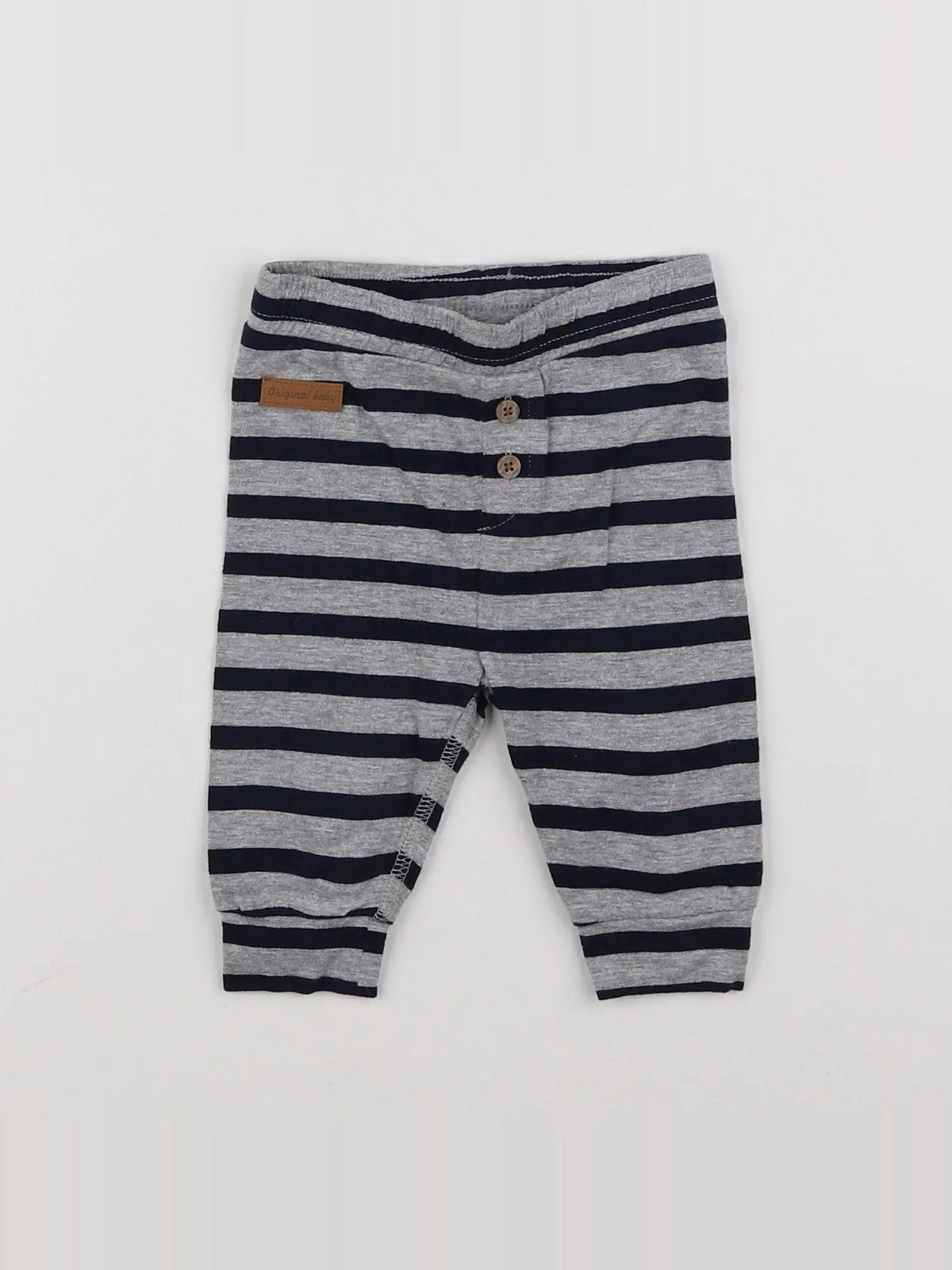 La Redoute - legging gris - 3 mois
