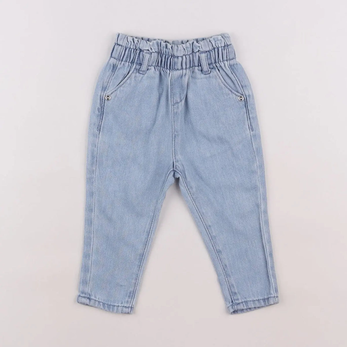 Vertbaudet - jean bleu - 6 mois