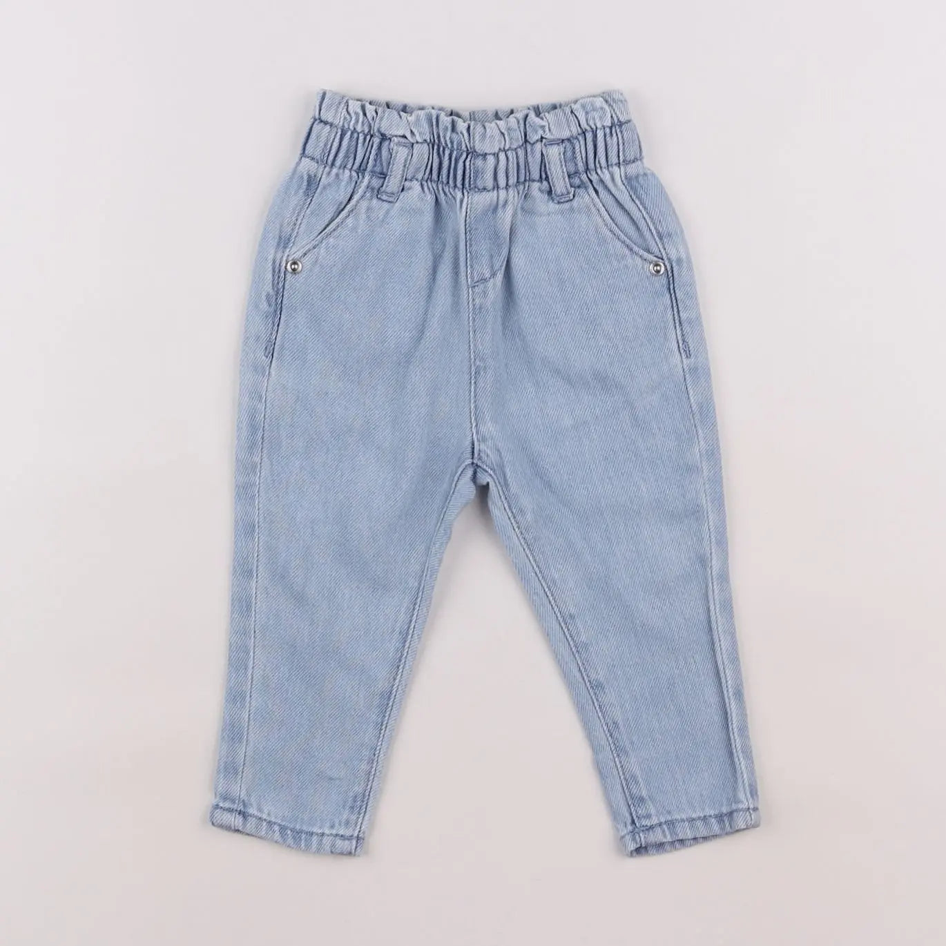 Vertbaudet - jean bleu - 6 mois