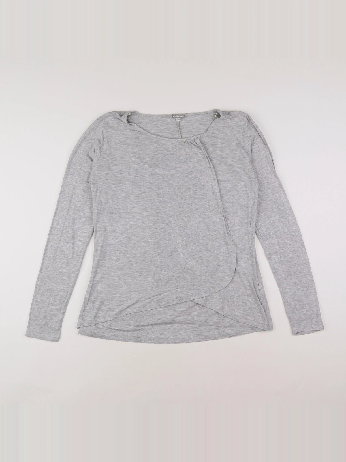 Vertbaudet - tee-shirt allaitement gris - 38 à 40