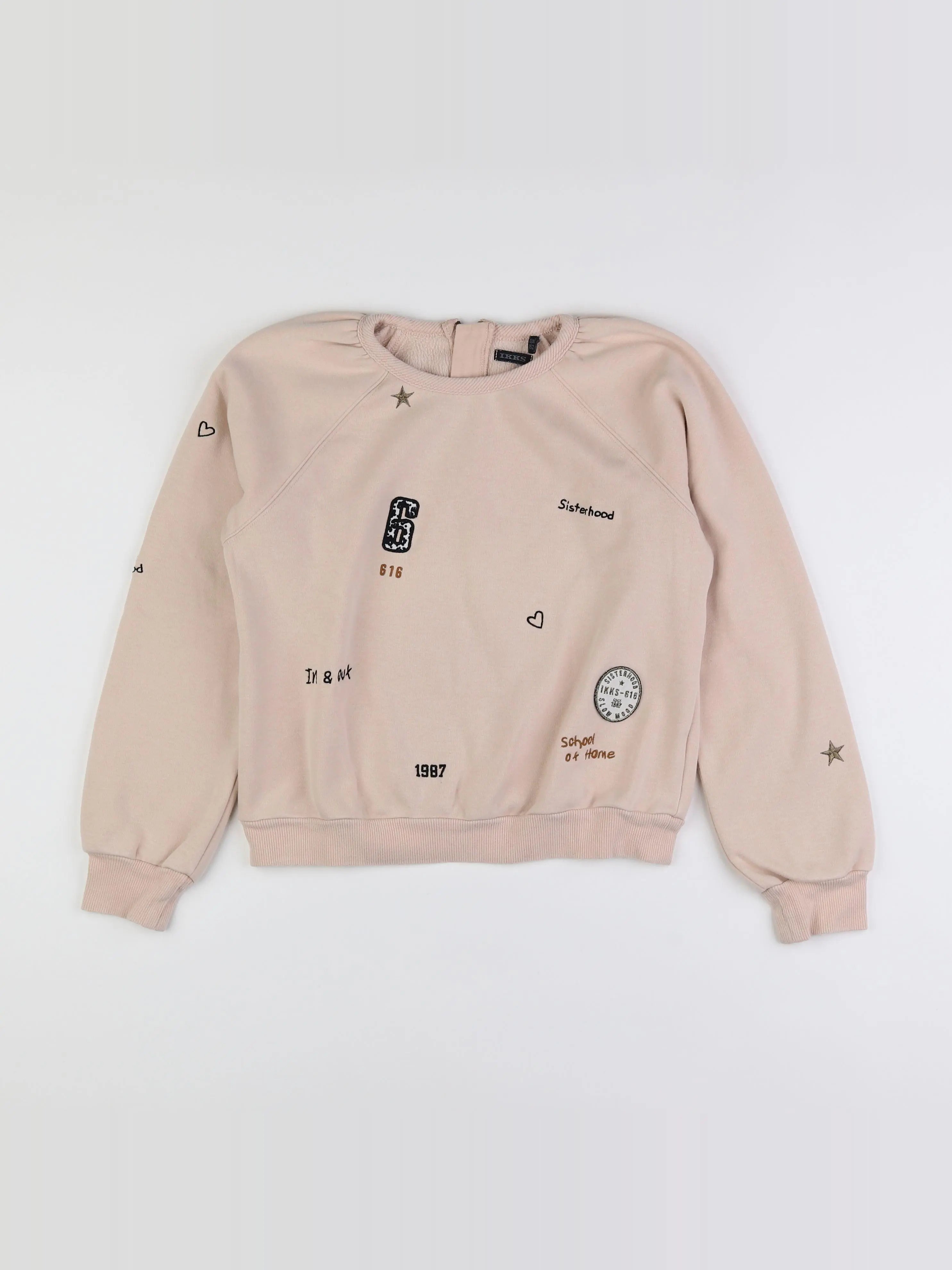IKKS - sweat rose - 12 ans