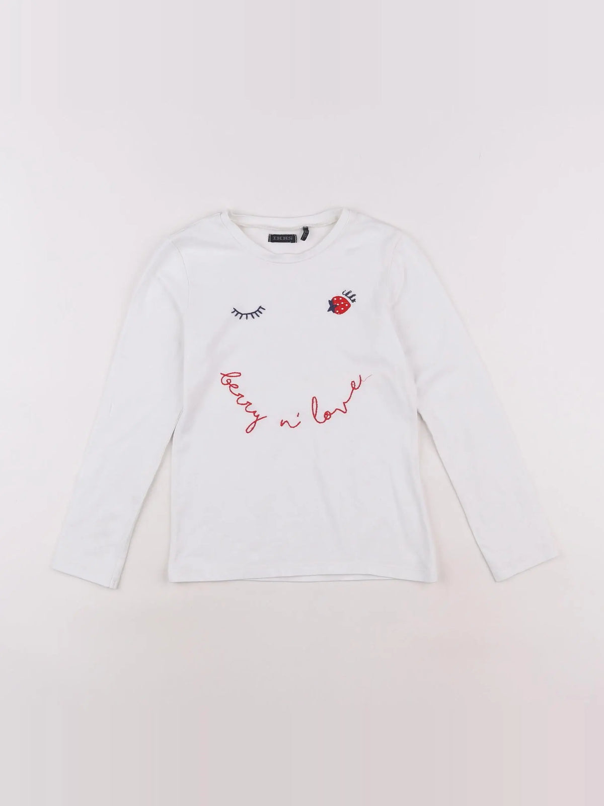 IKKS - tee-shirt blanc - 6 ans