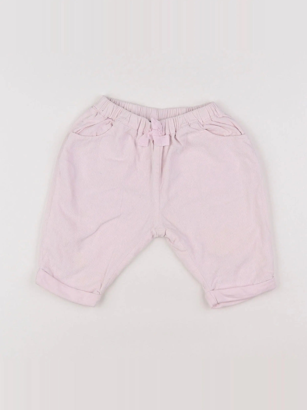 Jacadi - pantalon doublé rose - 6 mois