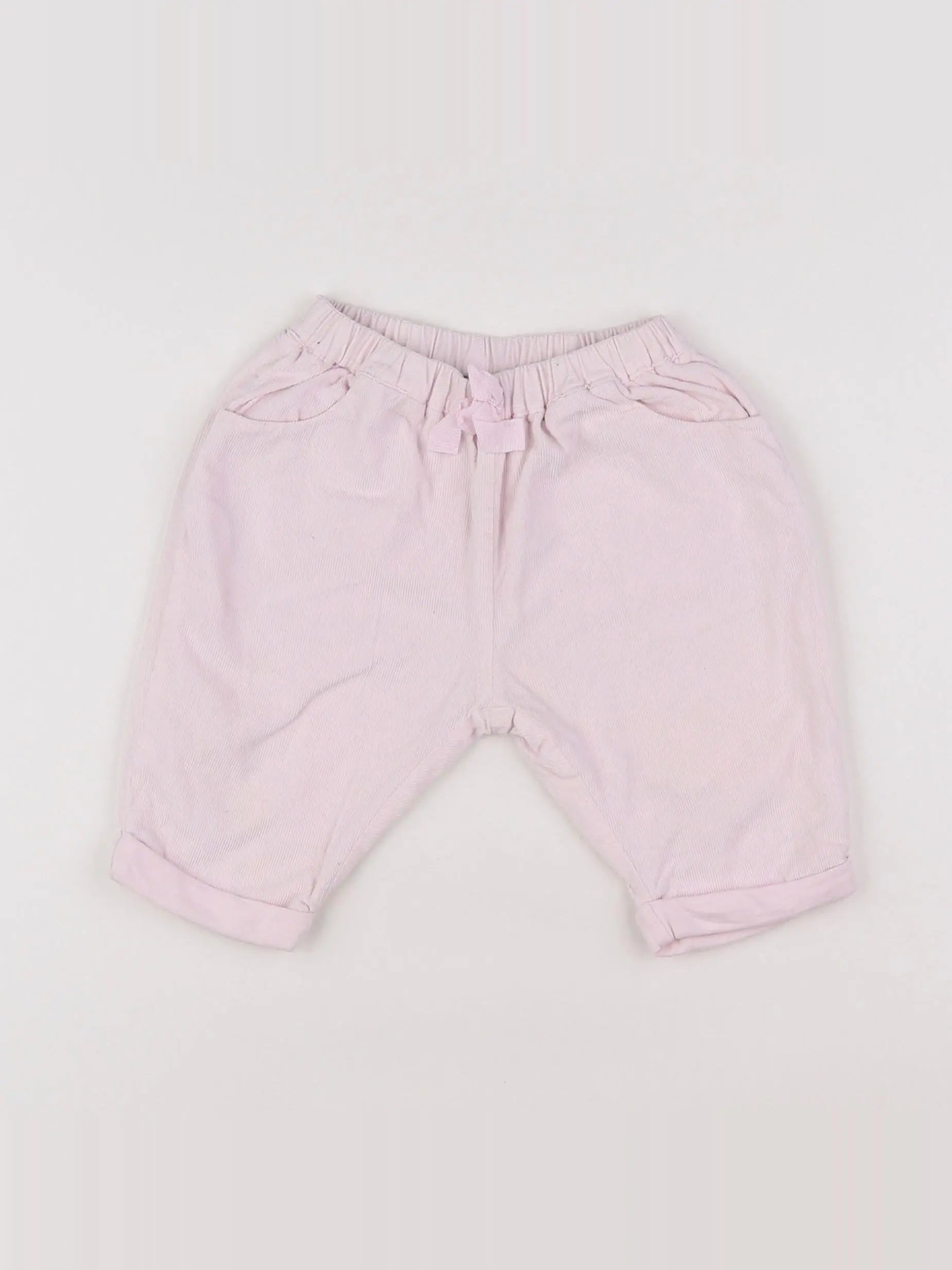 Jacadi - pantalon doublé rose - 6 mois