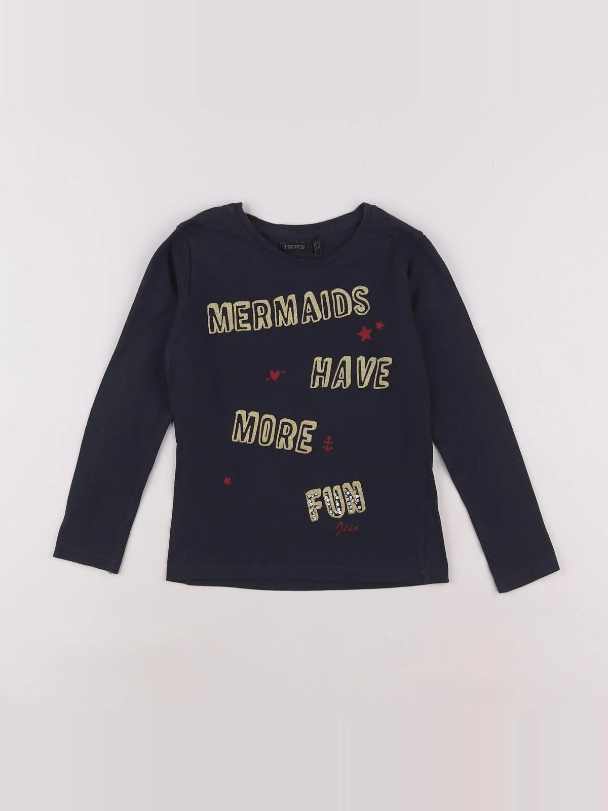 IKKS - tee-shirt bleu - 6 ans