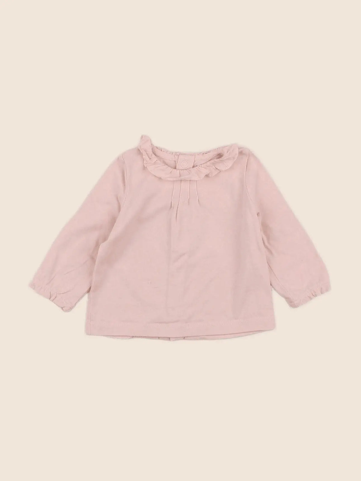 Natalys - tee-shirt rose - 6 mois