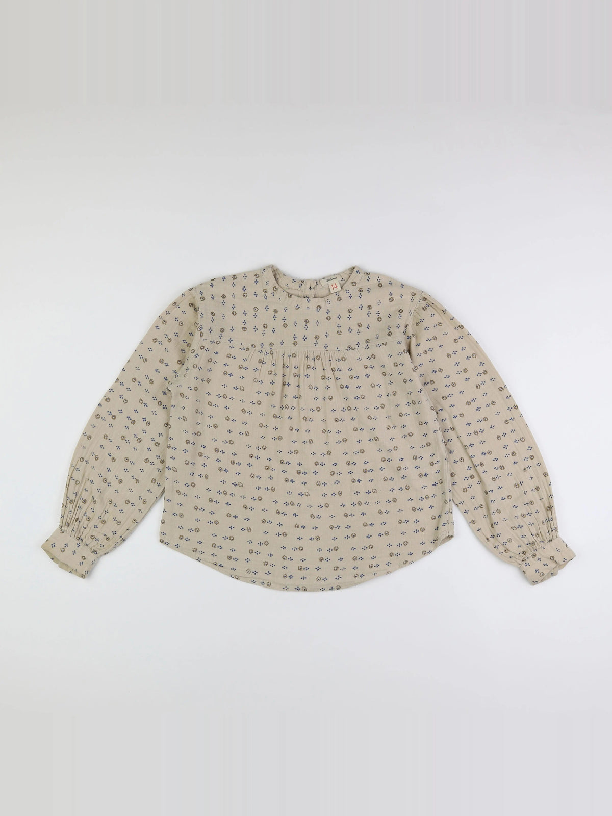 Bellerose - blouse beige - 14 ans