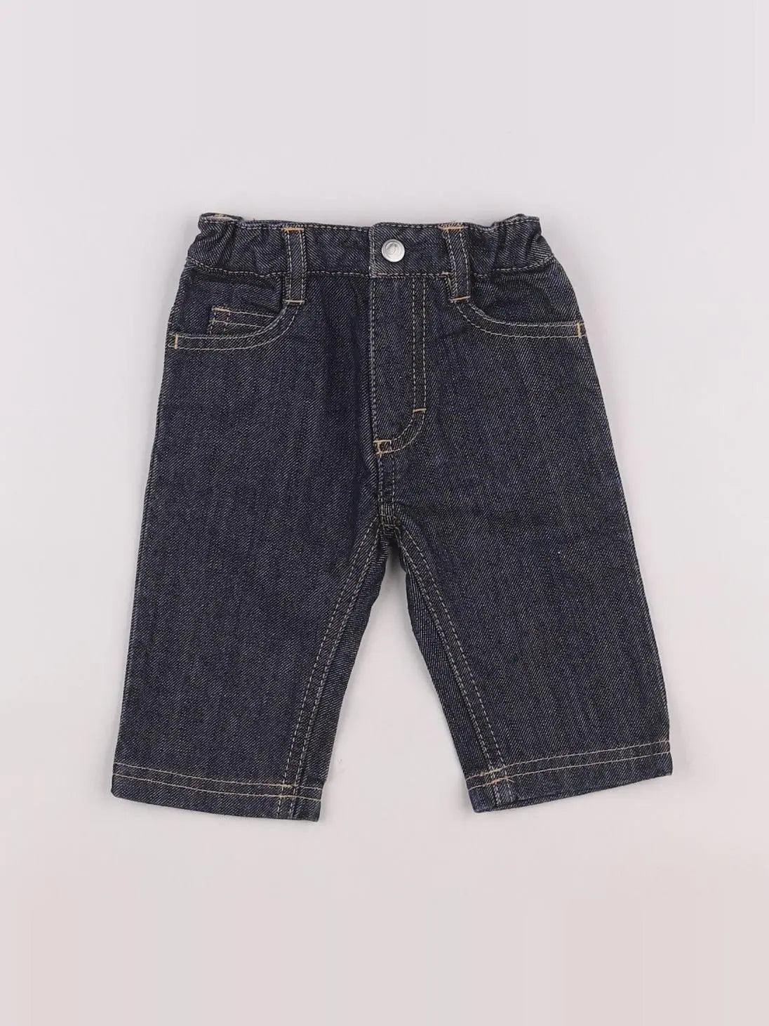 Petit Bateau - jean bleu - 3 mois