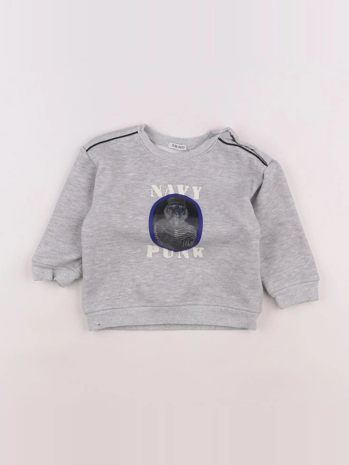 IKKS - sweat gris - 18 mois