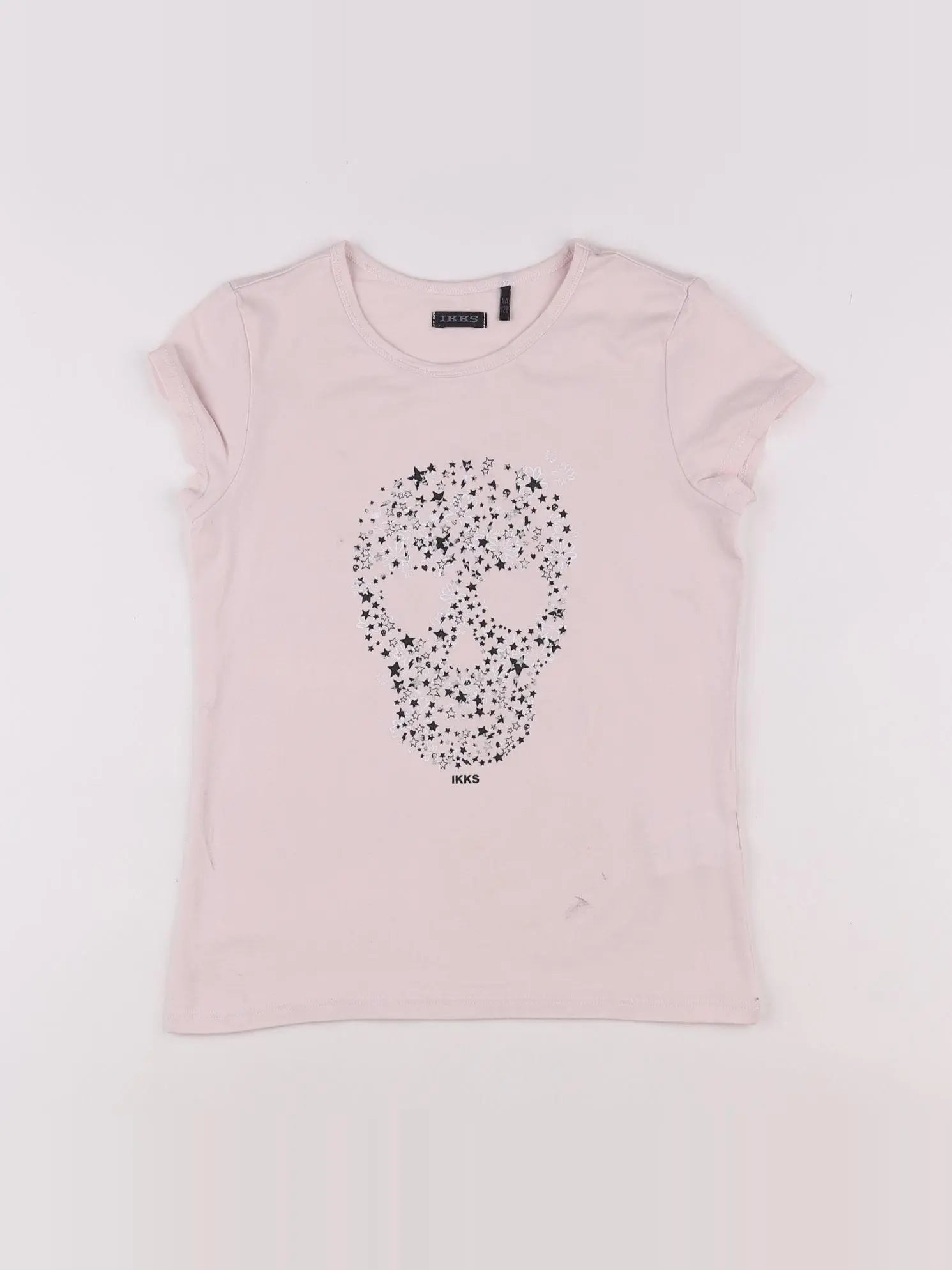 IKKS - tee-shirt rose - 8 ans