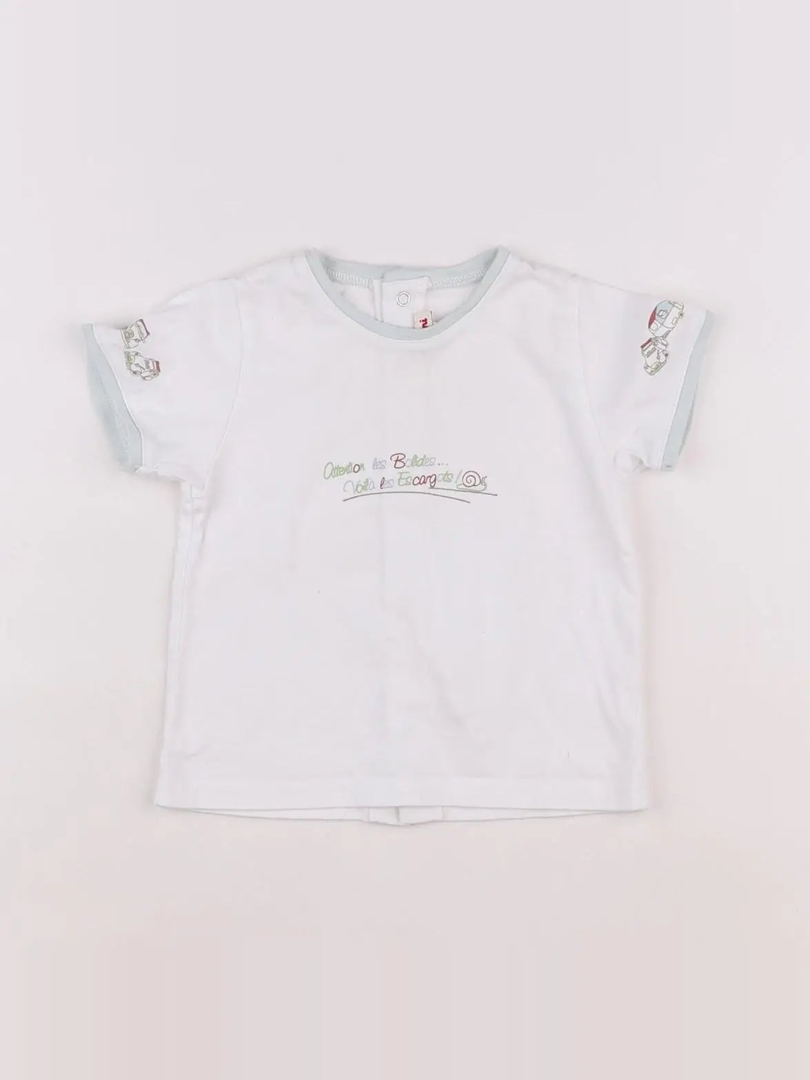 Catimini - tee-shirt blanc - 12 mois
