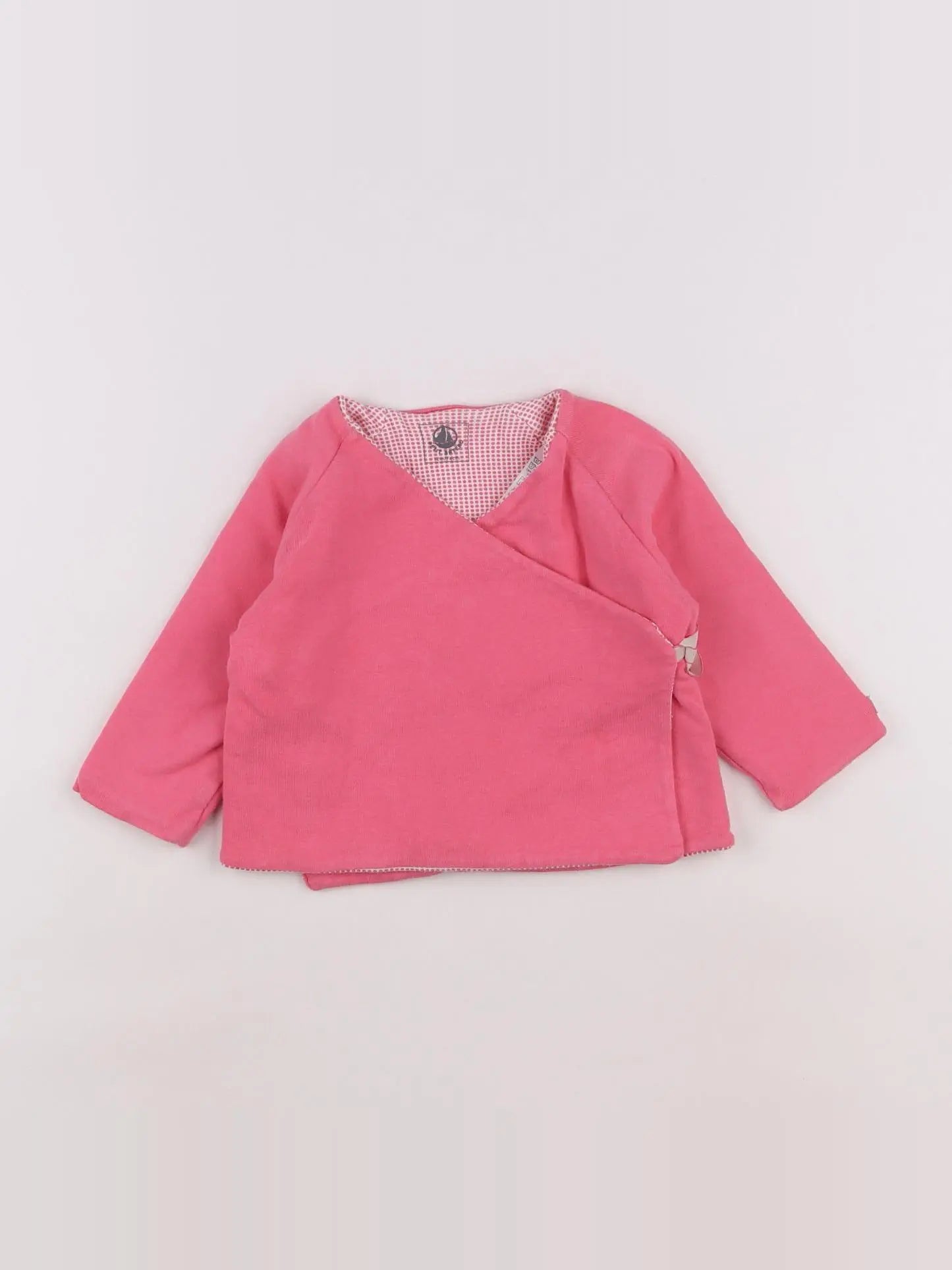 Petit Bateau - sweat rose - 12 mois