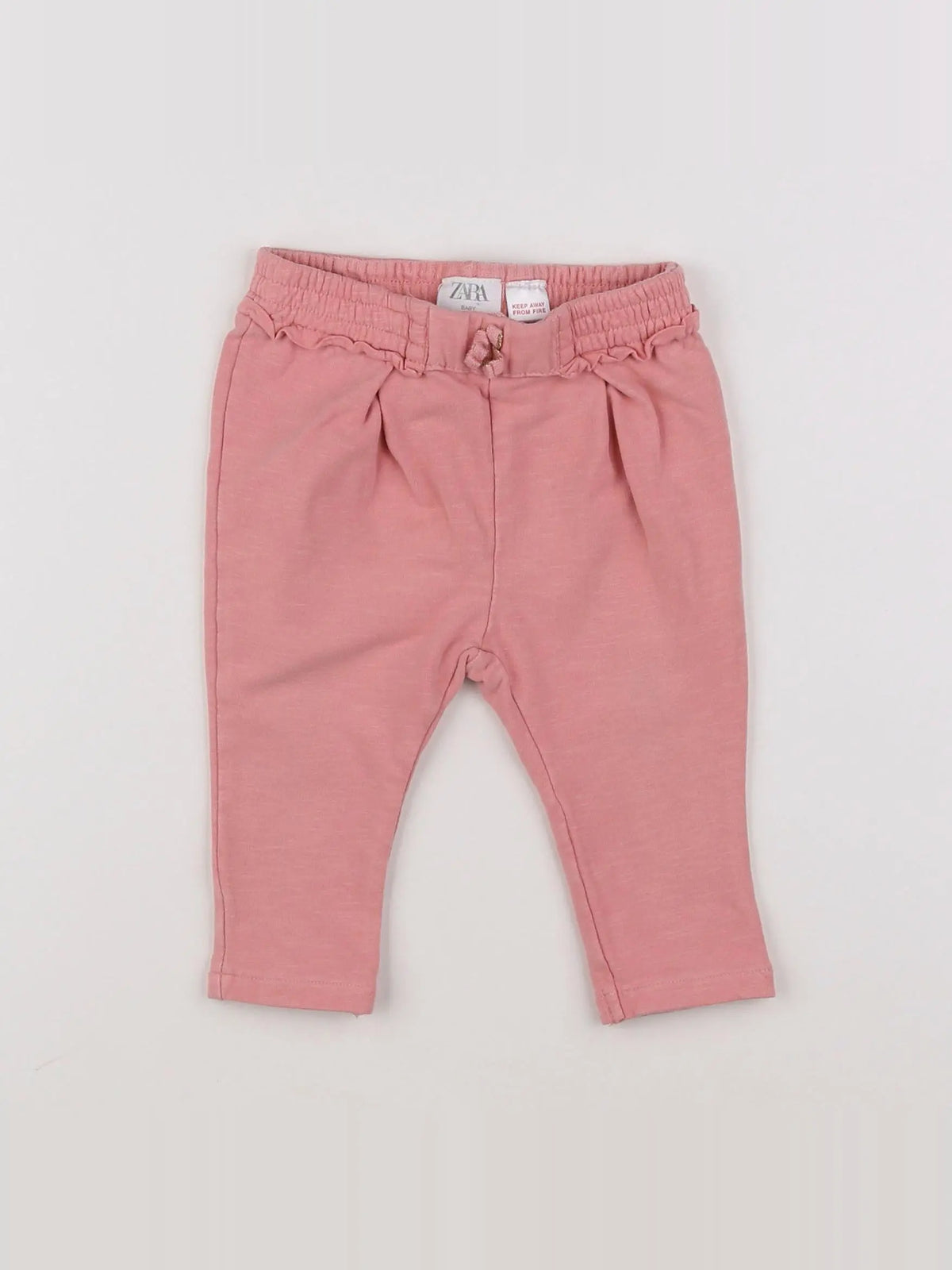 Zara - jogging rose - 3/6 mois