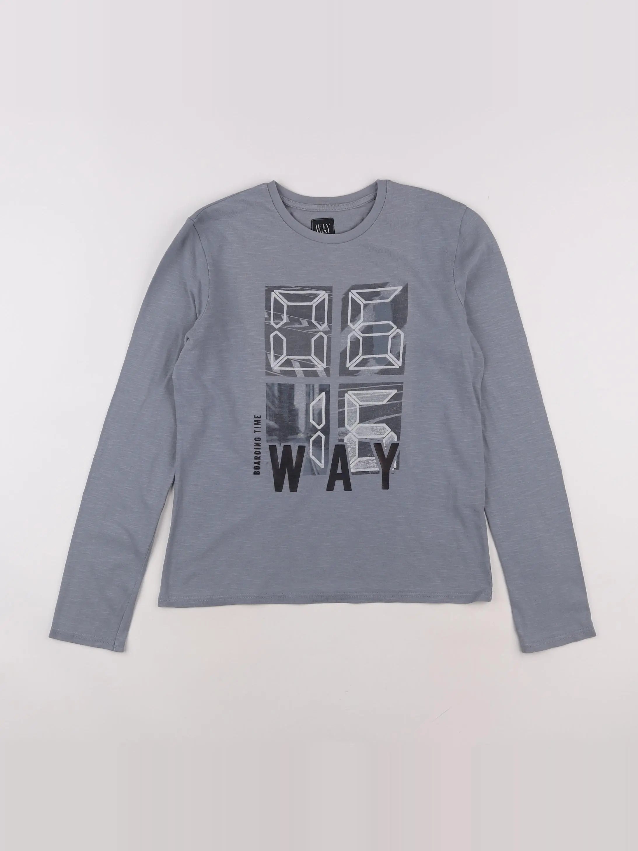 IKKS - tee-shirt bleu - 12 ans