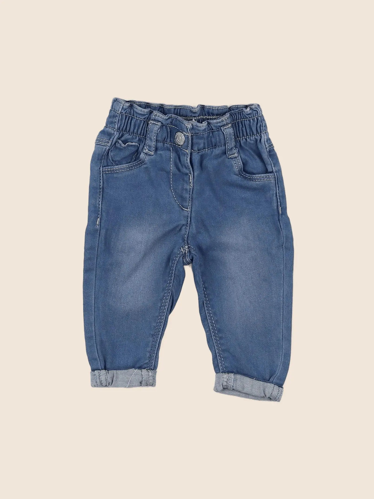 Tape à l'oeil - pantalon bleu - 3 mois