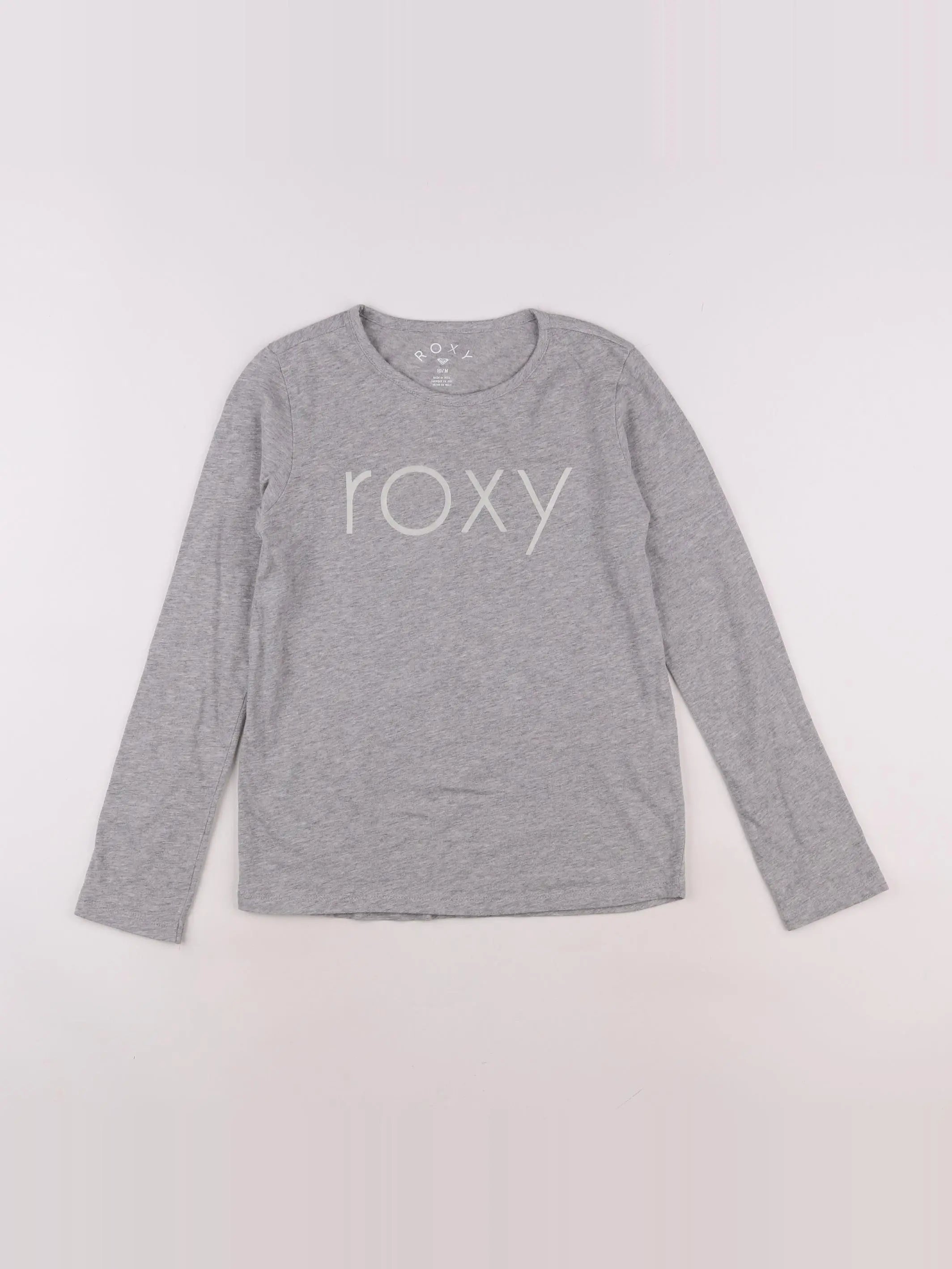 Roxy - tee-shirt gris - 10 ans
