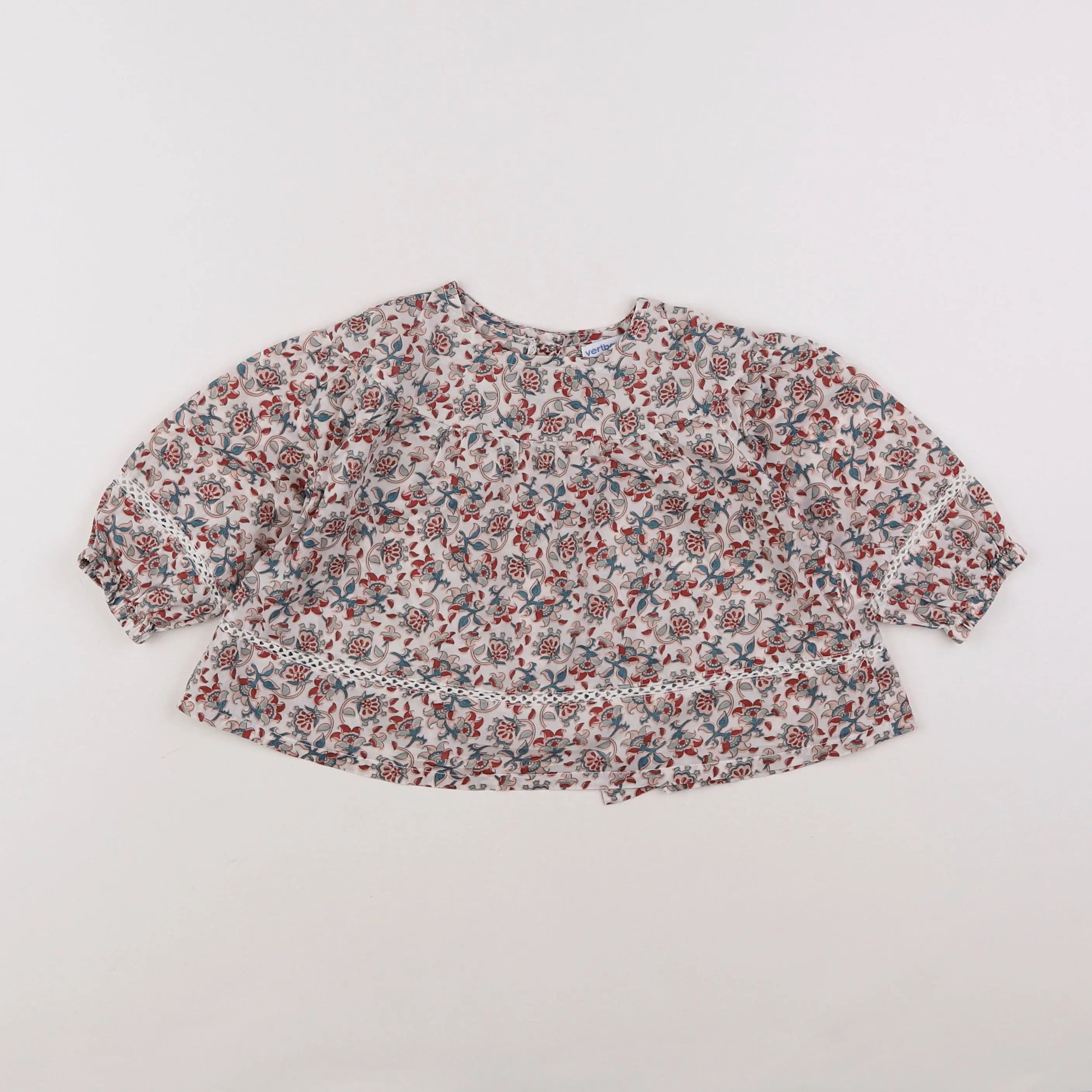Vertbaudet - blouse multicolore - 18 mois