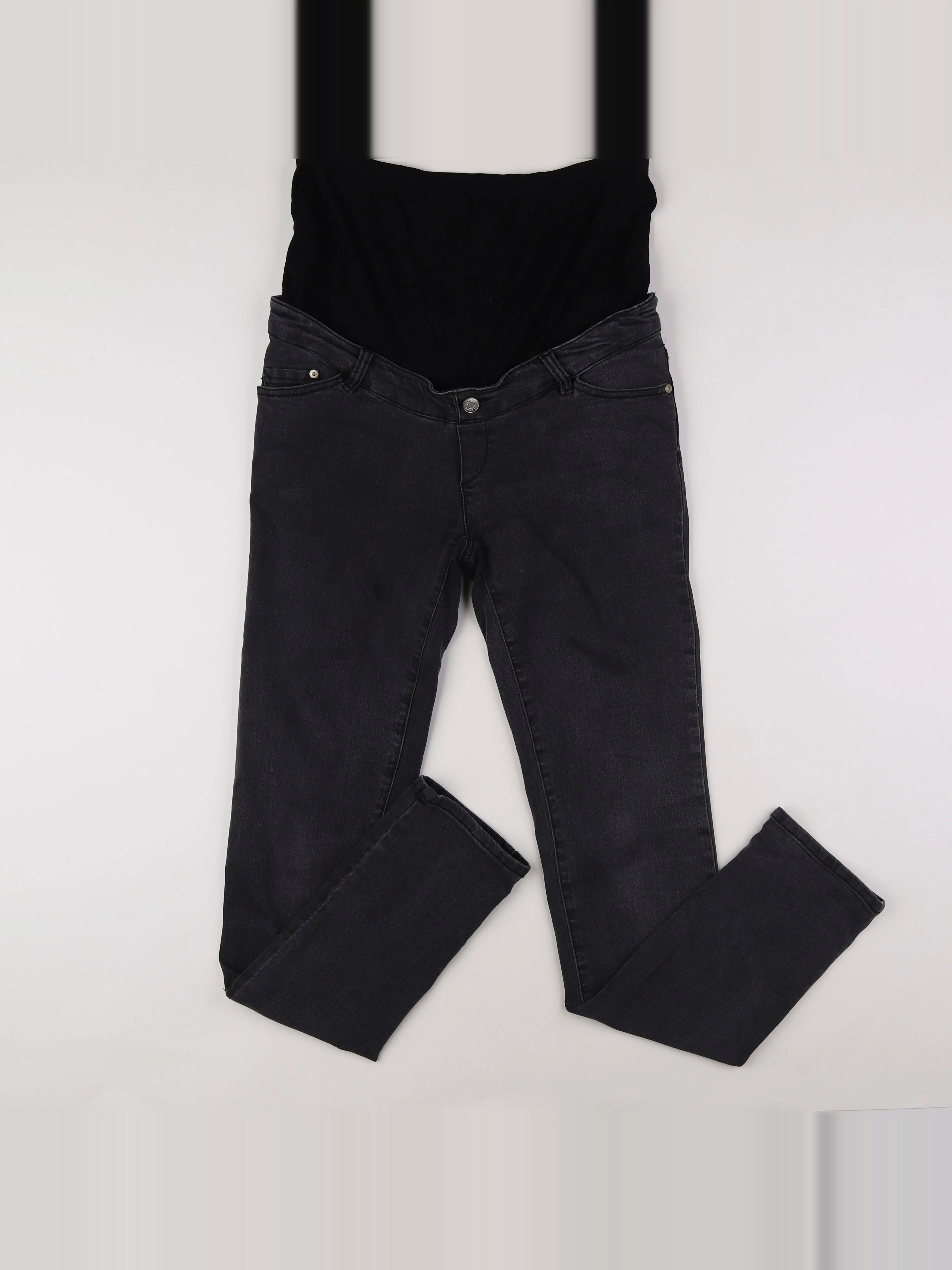 H&M - jean grossesse gris - 38 à 40