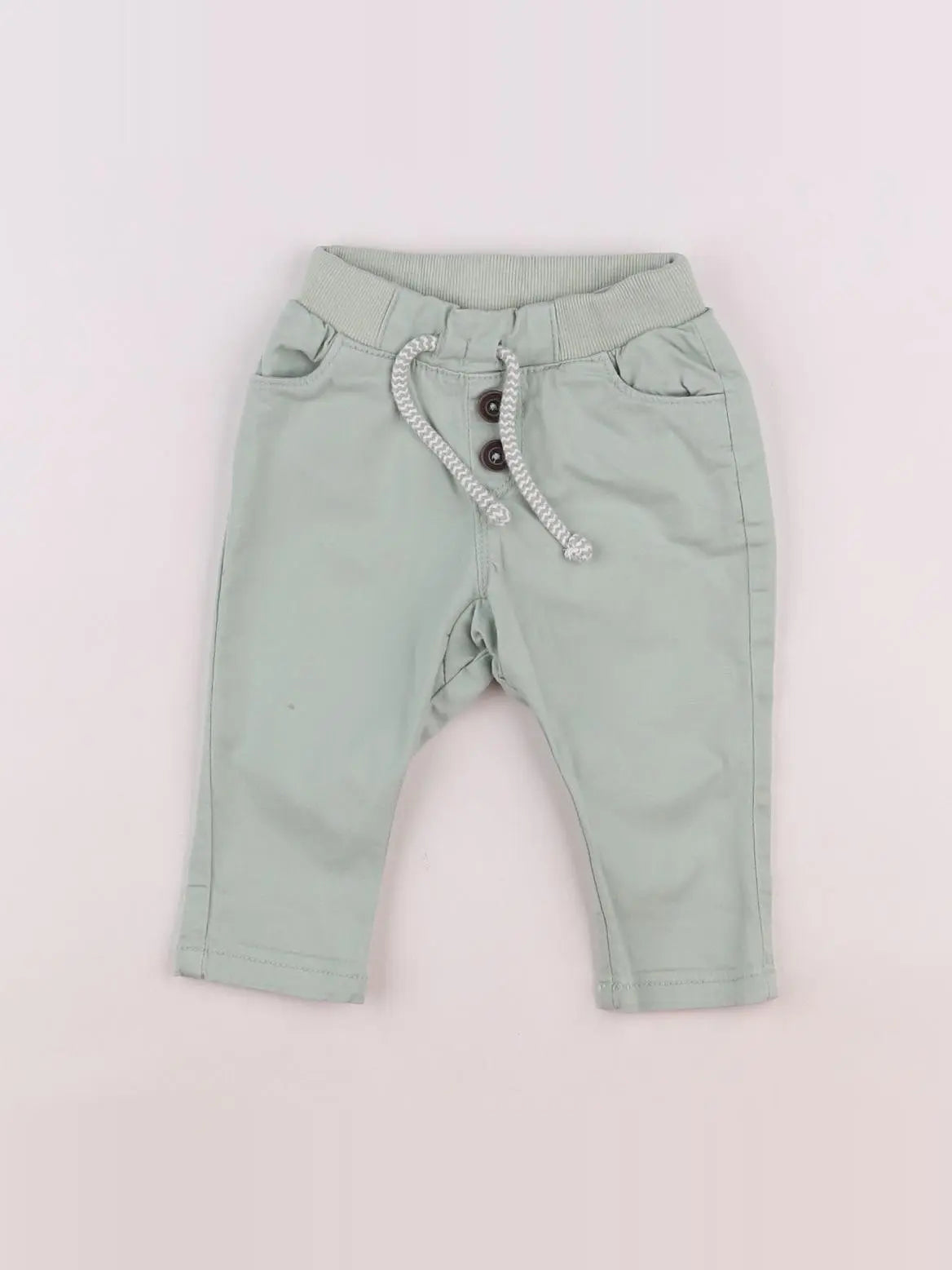 Tape à l'oeil - pantalon vert - 6 mois