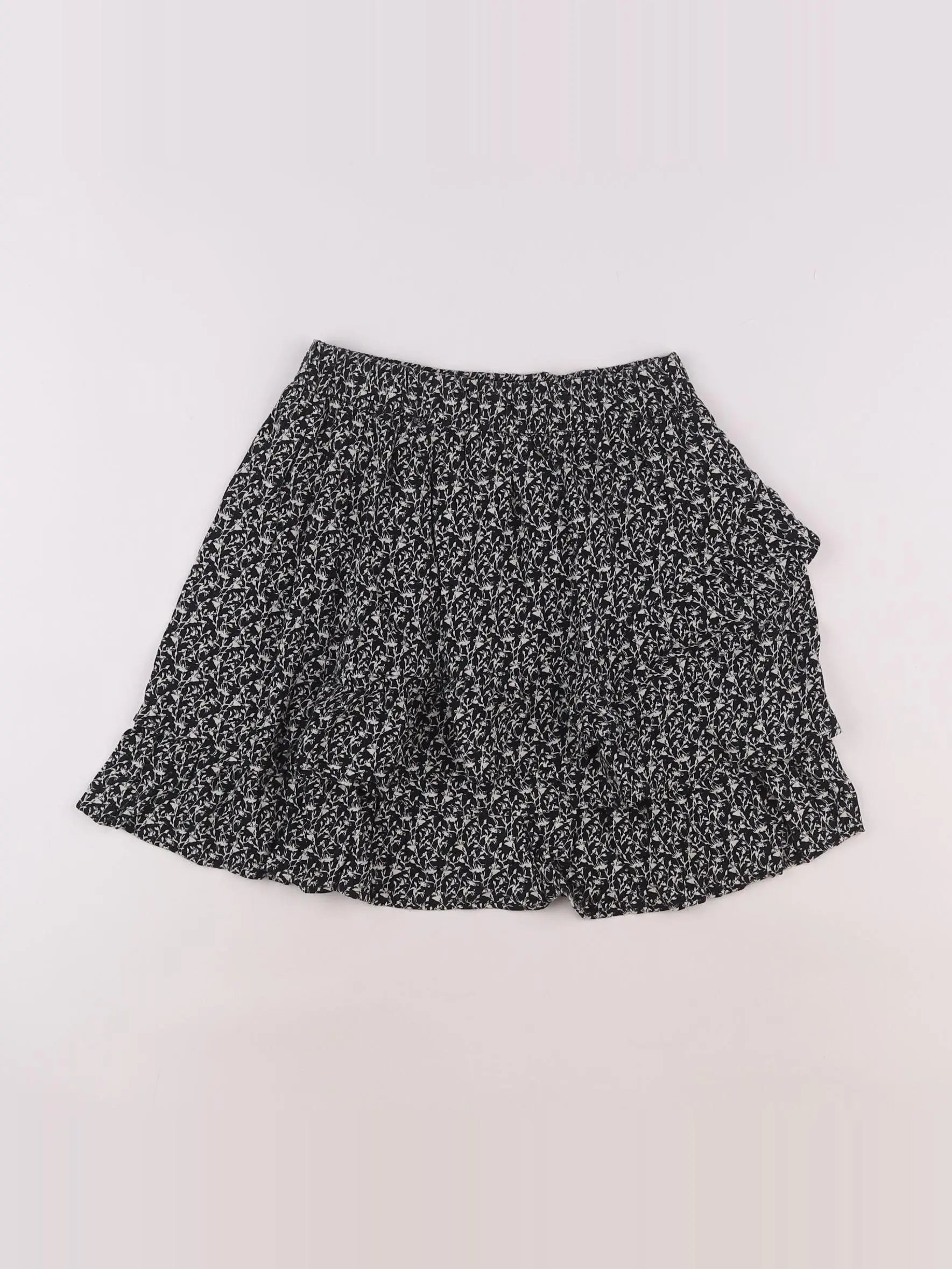 IKKS - jupe noir, blanc - 10 ans