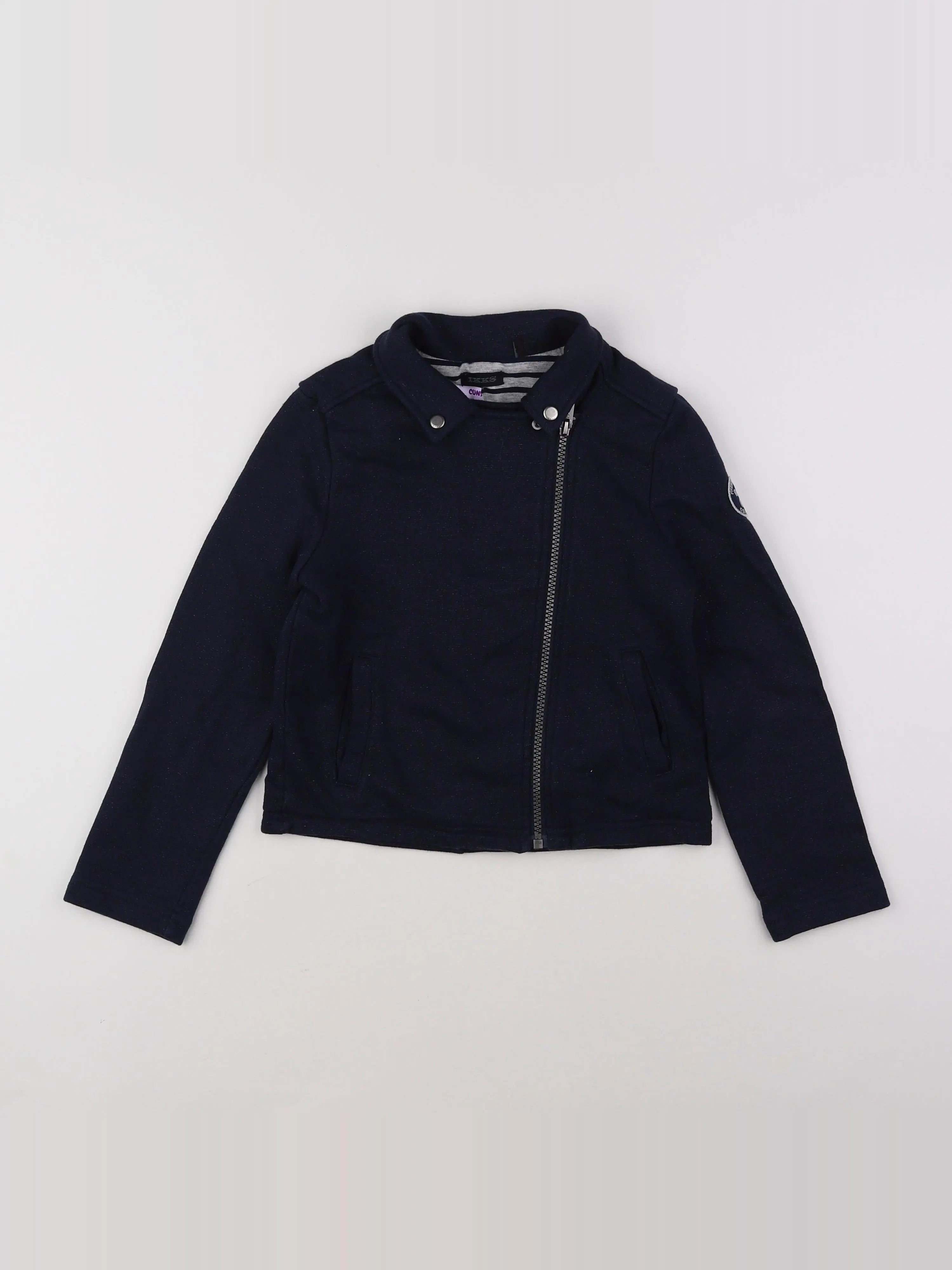 IKKS - veste bleu - 8 ans