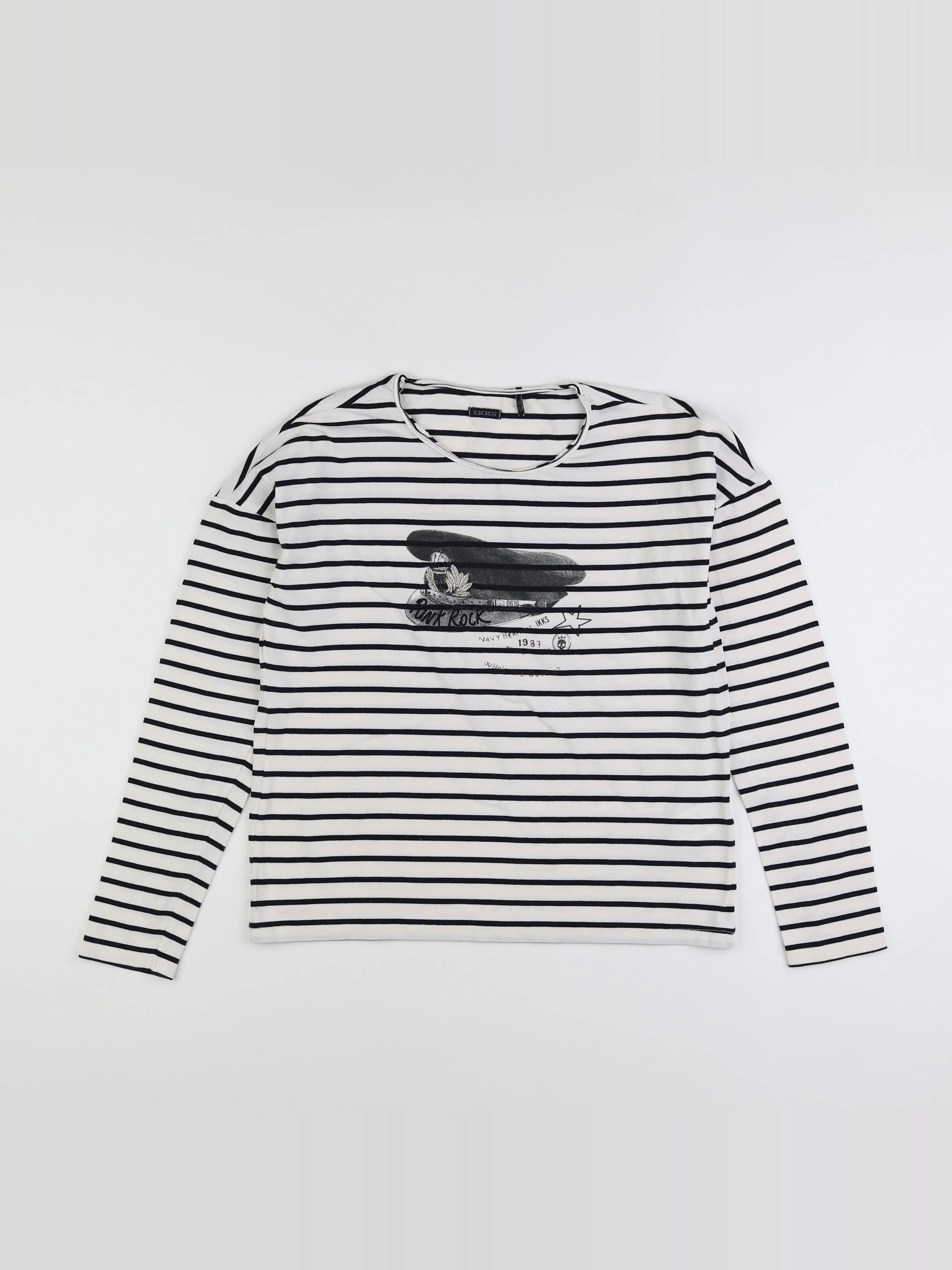 IKKS - tee-shirt blanc - 14 ans
