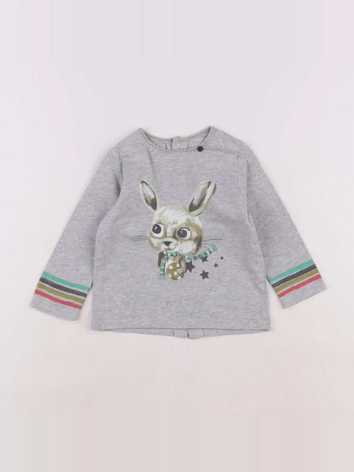 Catimini - tee-shirt gris - 18 mois
