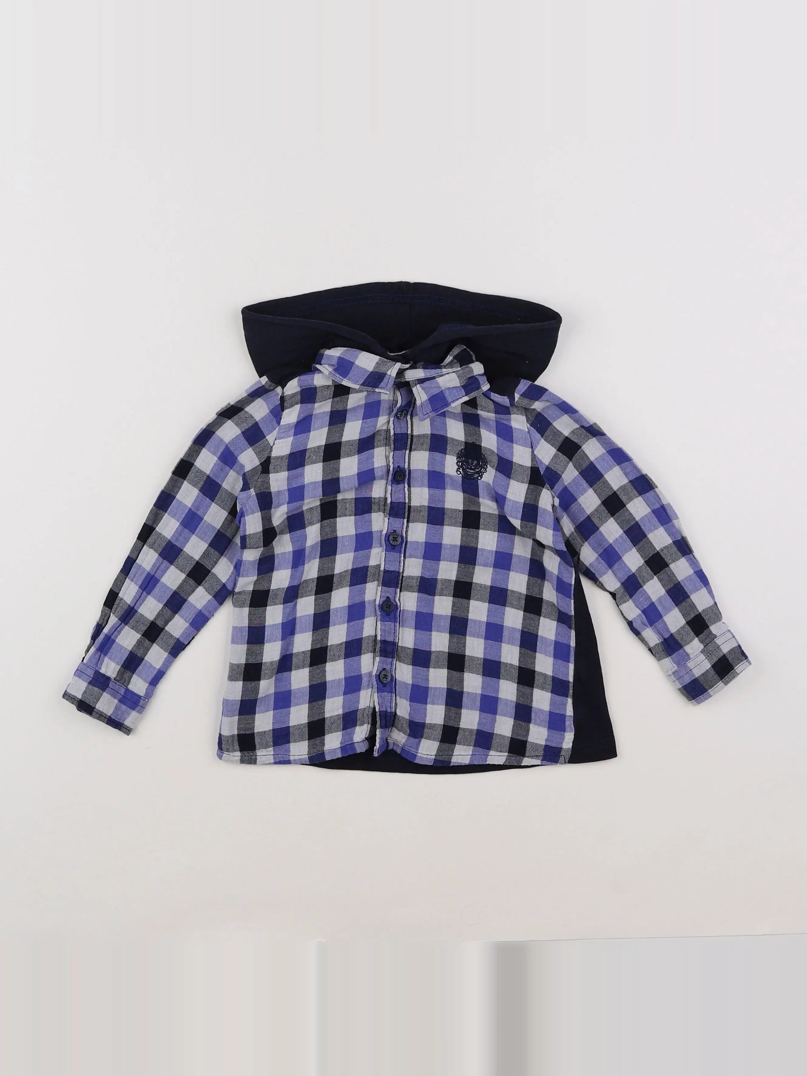 IKKS - chemise bleu - 2 ans