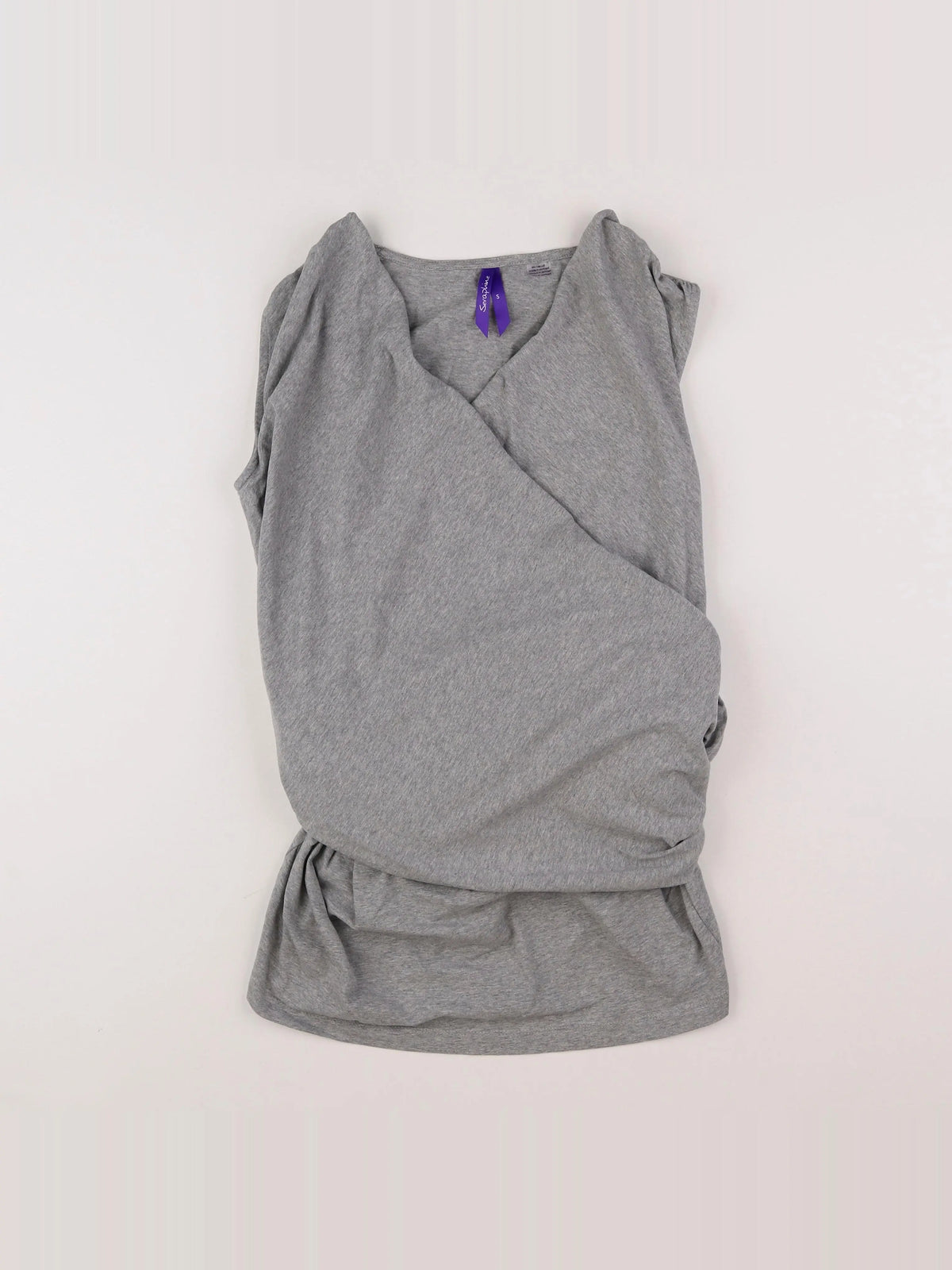 Seraphine - débardeur grossesse gris - 36 à 38