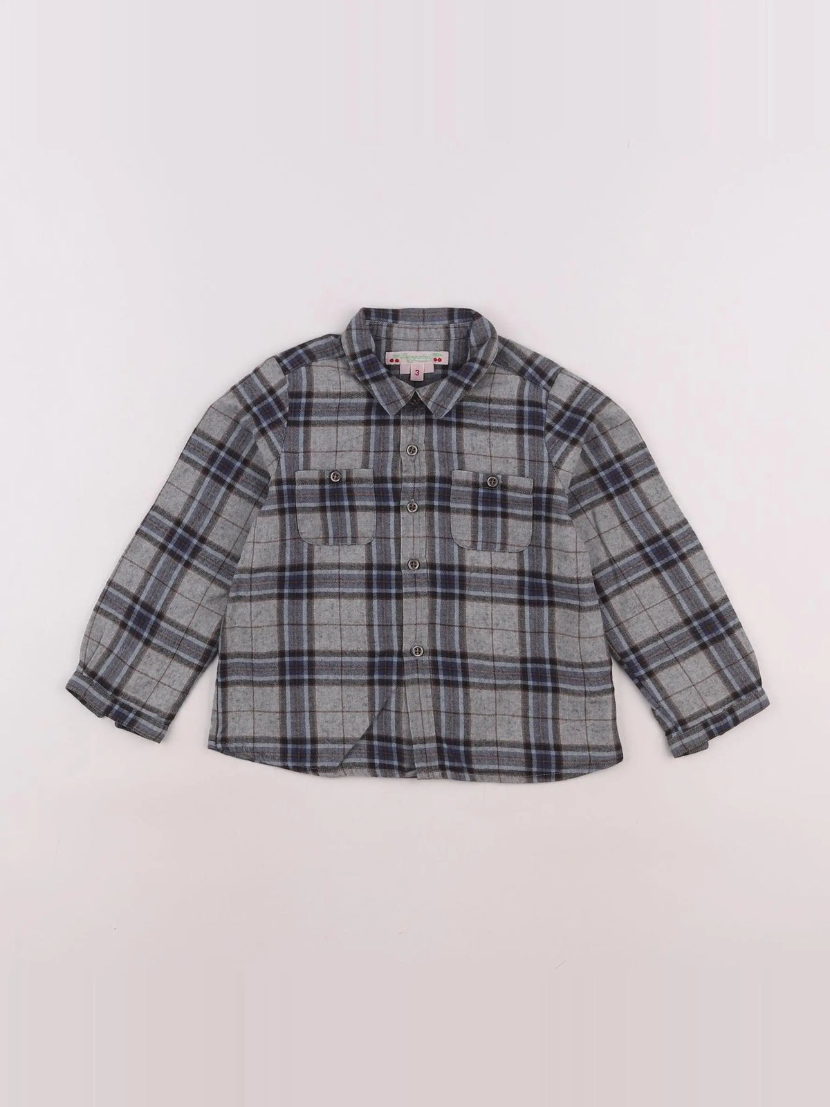 Bonpoint - chemise multicolore - 3 ans