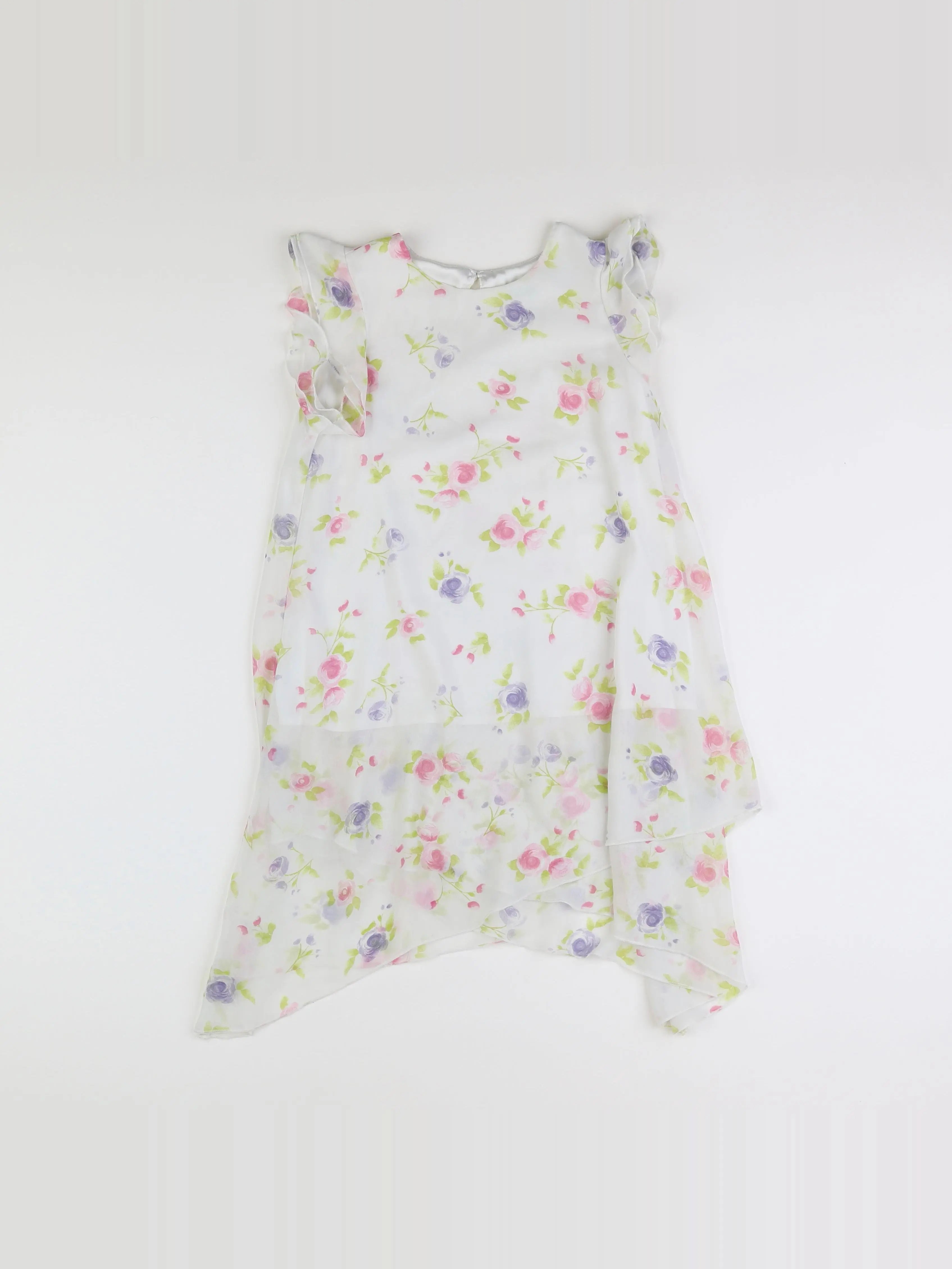 Benetton - robe multicolore - 8 ans