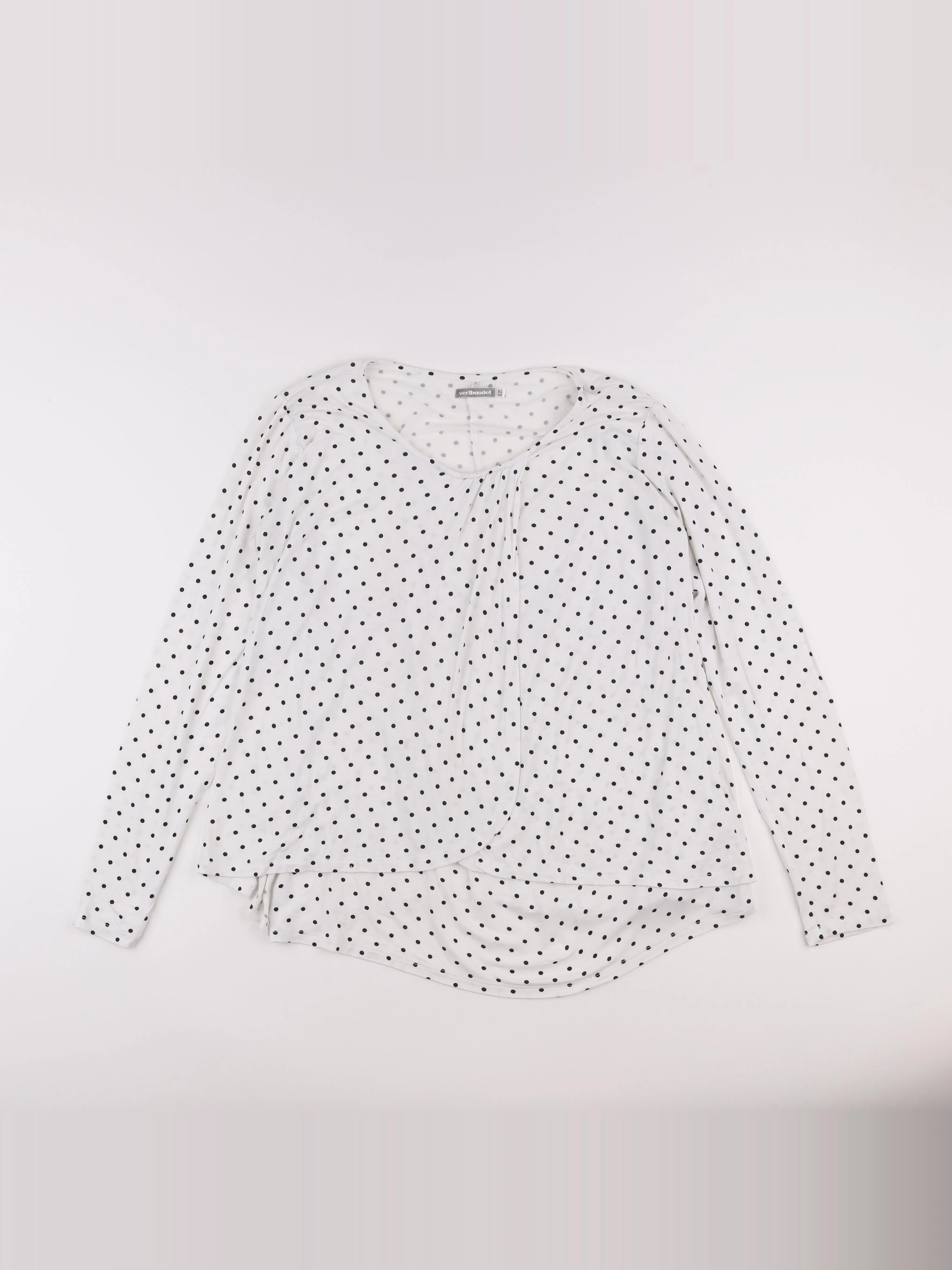 Vertbaudet - tee-shirt grossesse blanc - 42 à 44