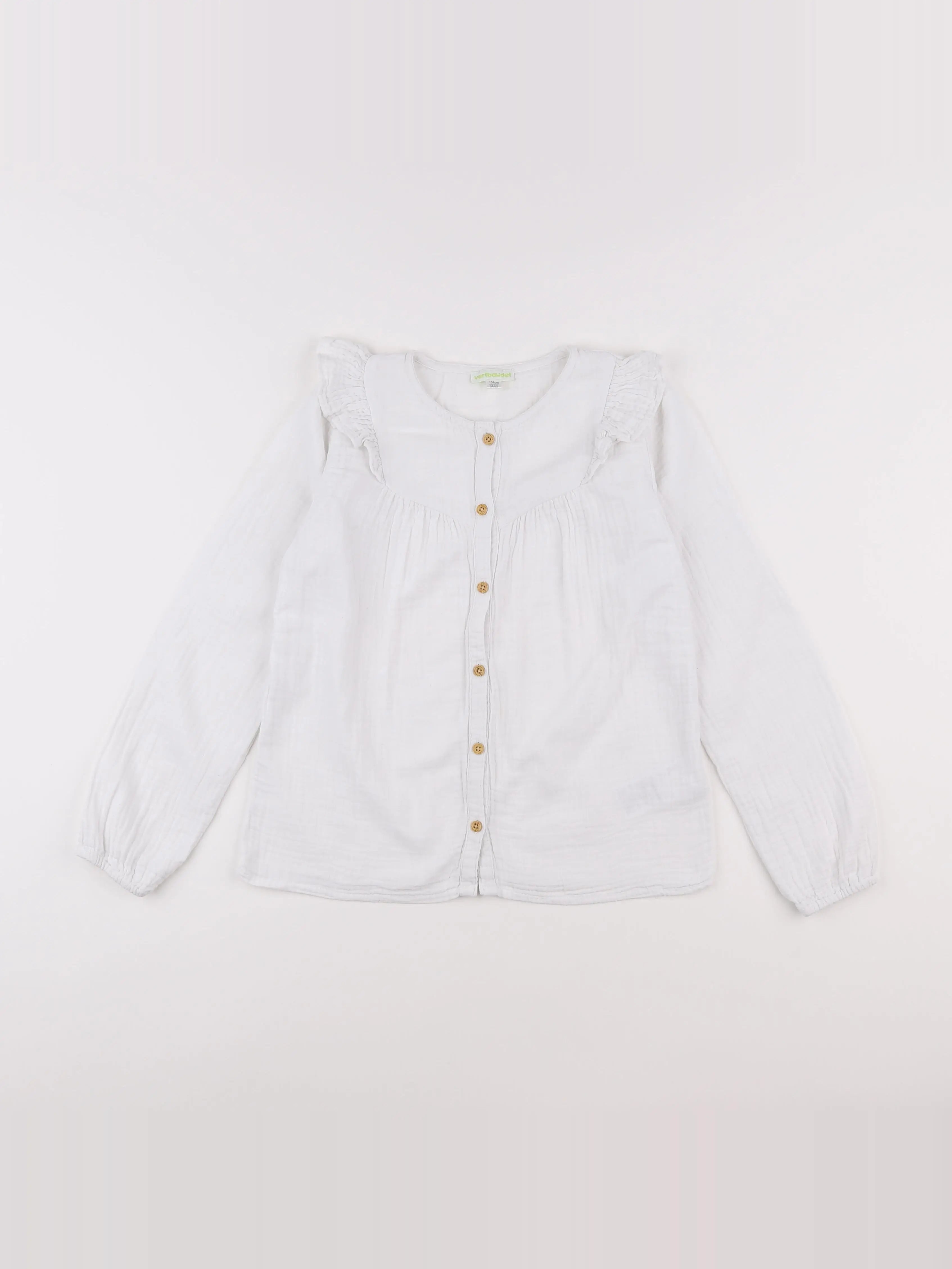Vertbaudet - blouse blanc - 9 ans