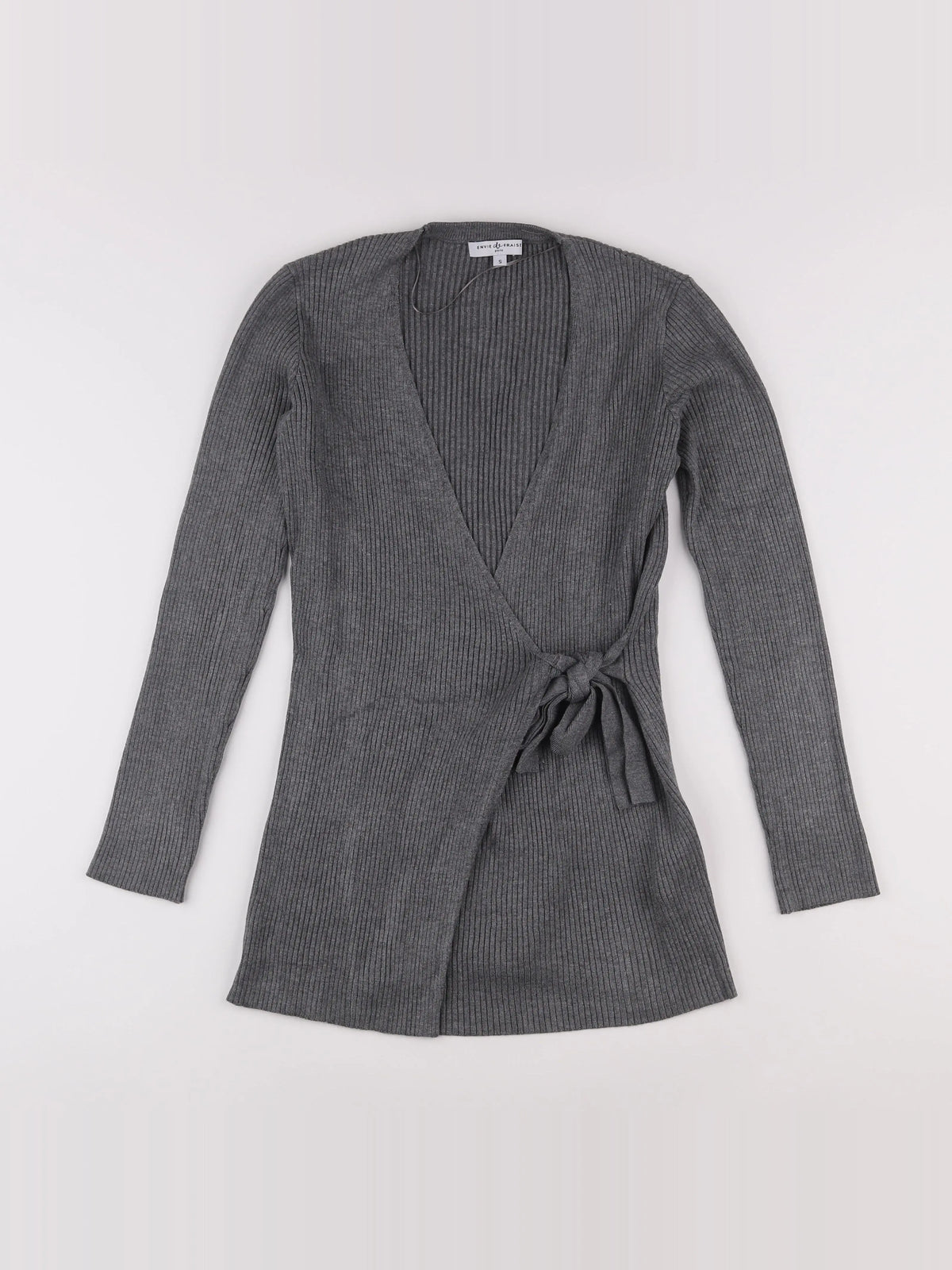 Envie de fraise - gilet grossesse gris - 34