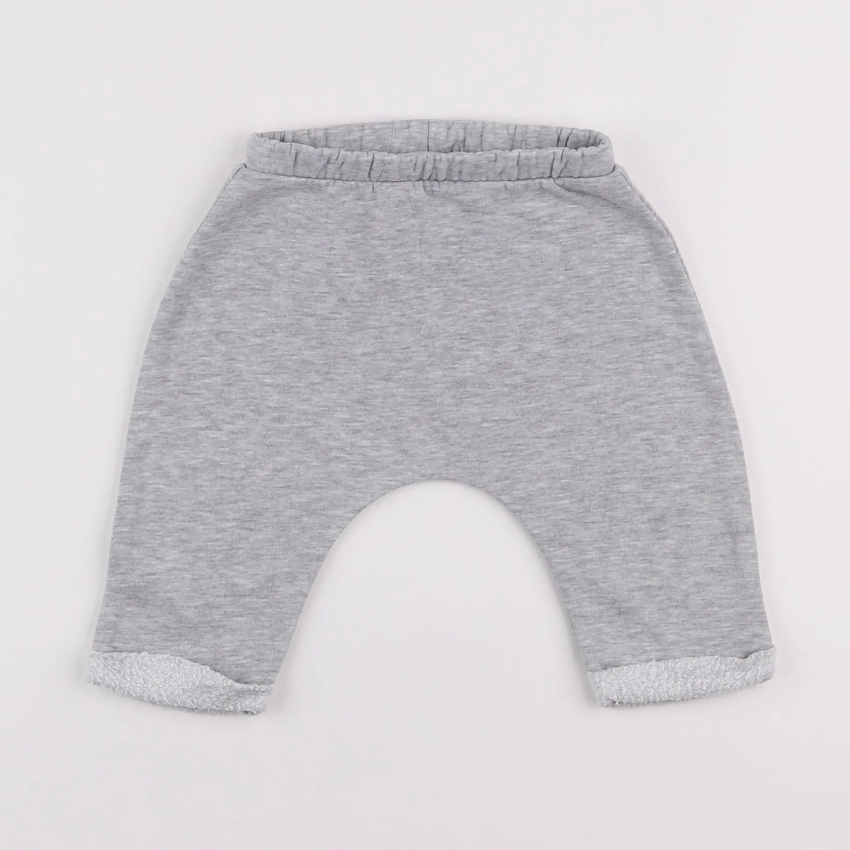 Vertbaudet - sarouel gris - 6 mois