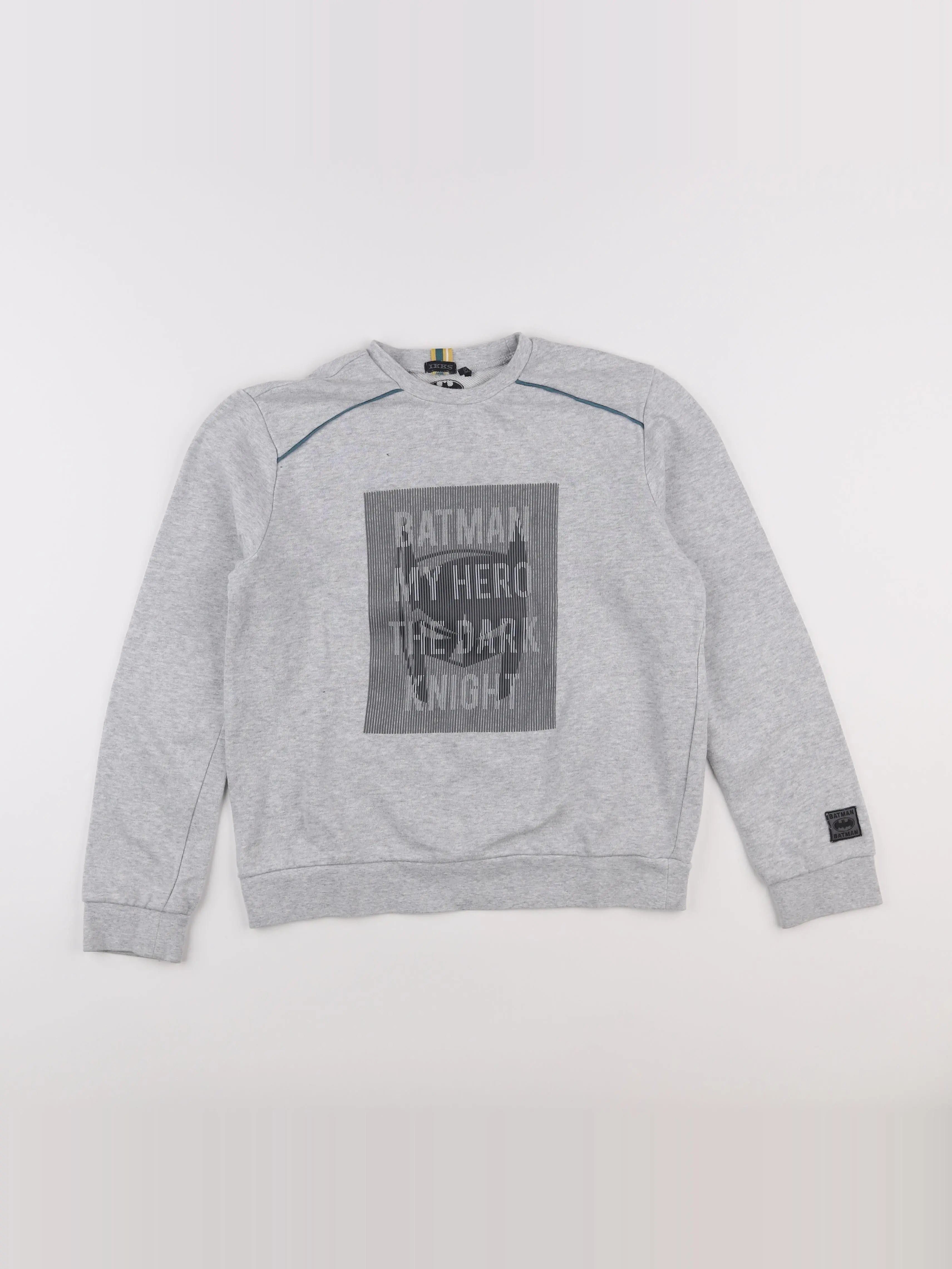 IKKS - sweat gris - 12 ans