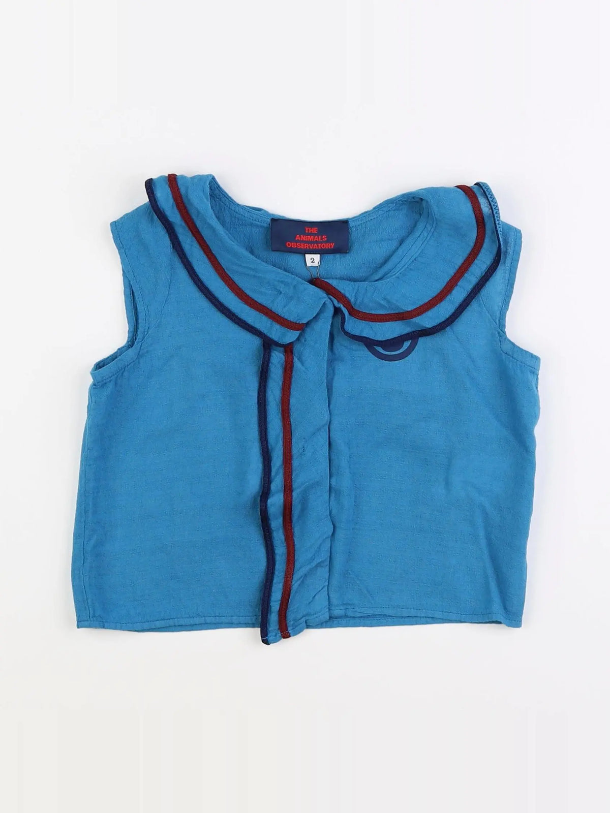 The animals observatory - blouse bleu - 2 ans