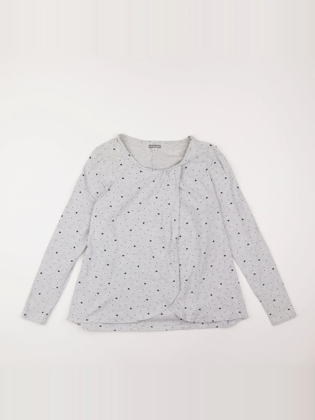 Vertbaudet - tee-shirt allaitement gris - 34 à 36