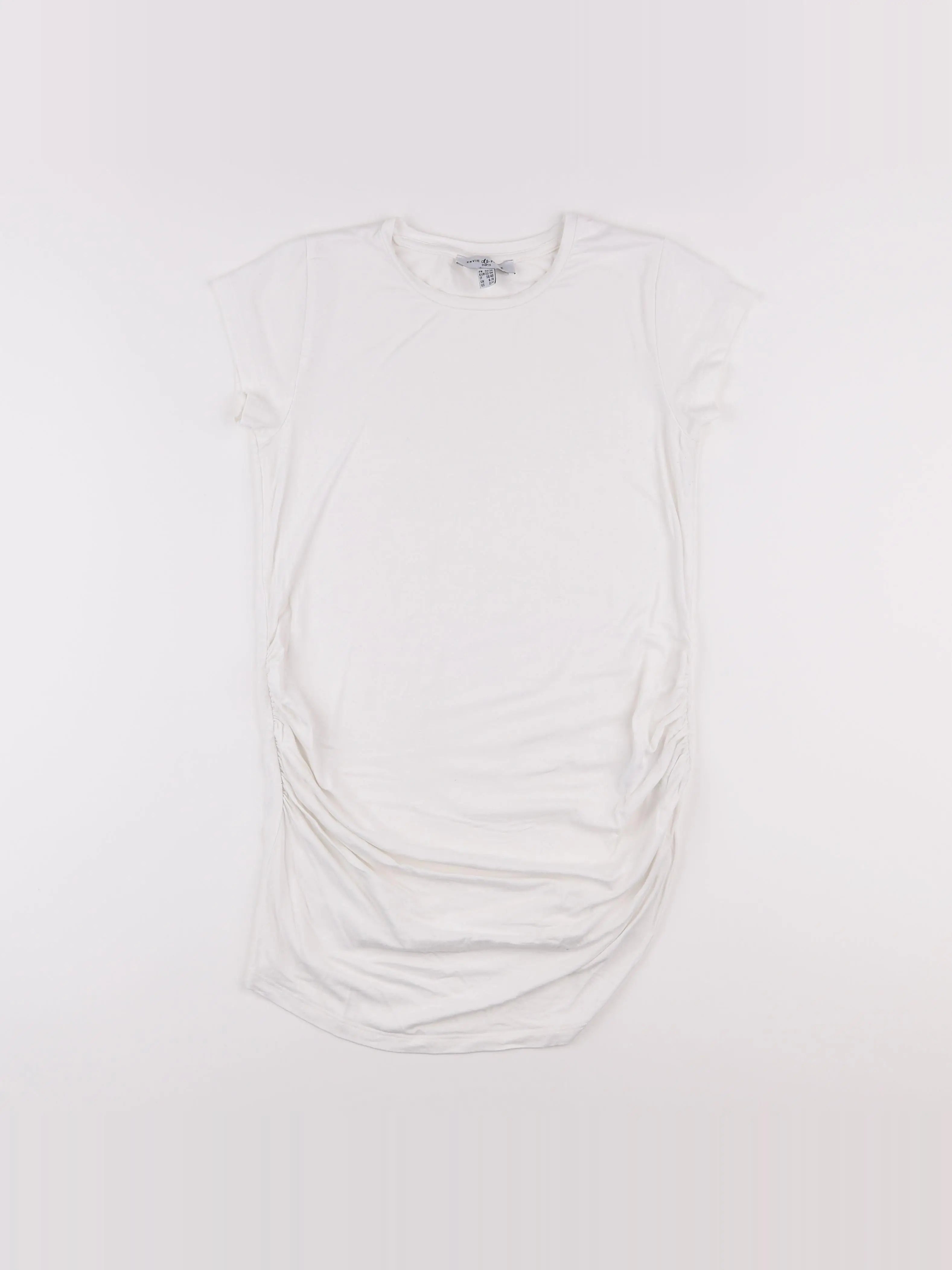 Envie de fraise - tee-shirt grossesse blanc - 34 à 36