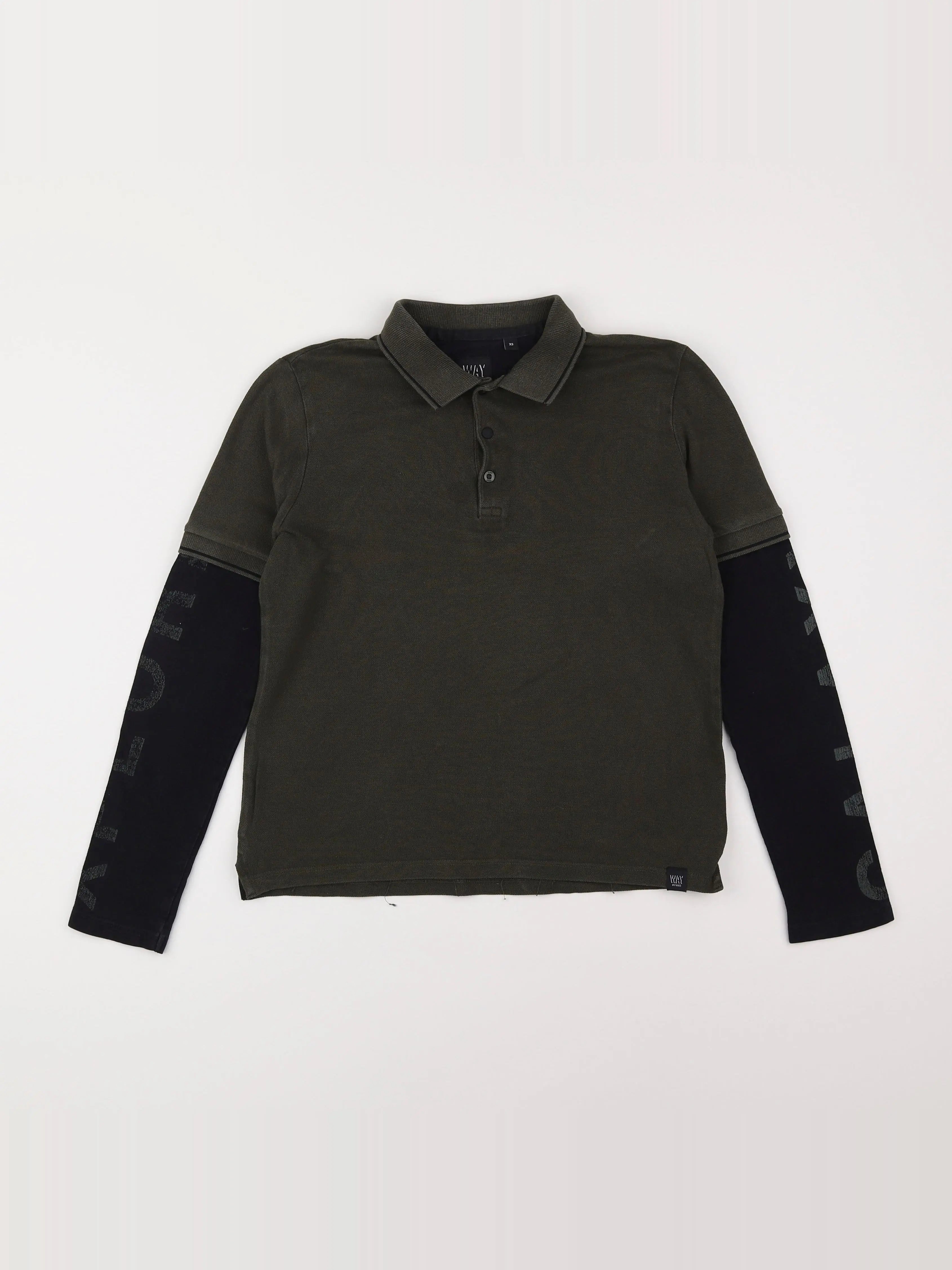 IKKS - polo vert - 12 ans