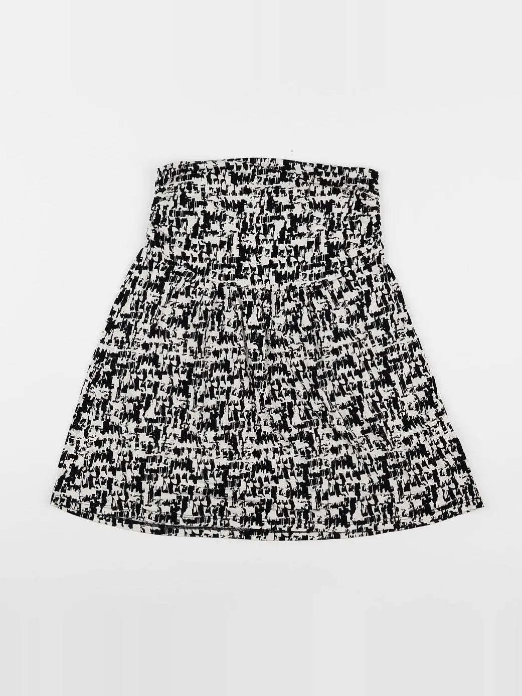 Envie de fraise - jupe grossesse noir, blanc - 34 à 36