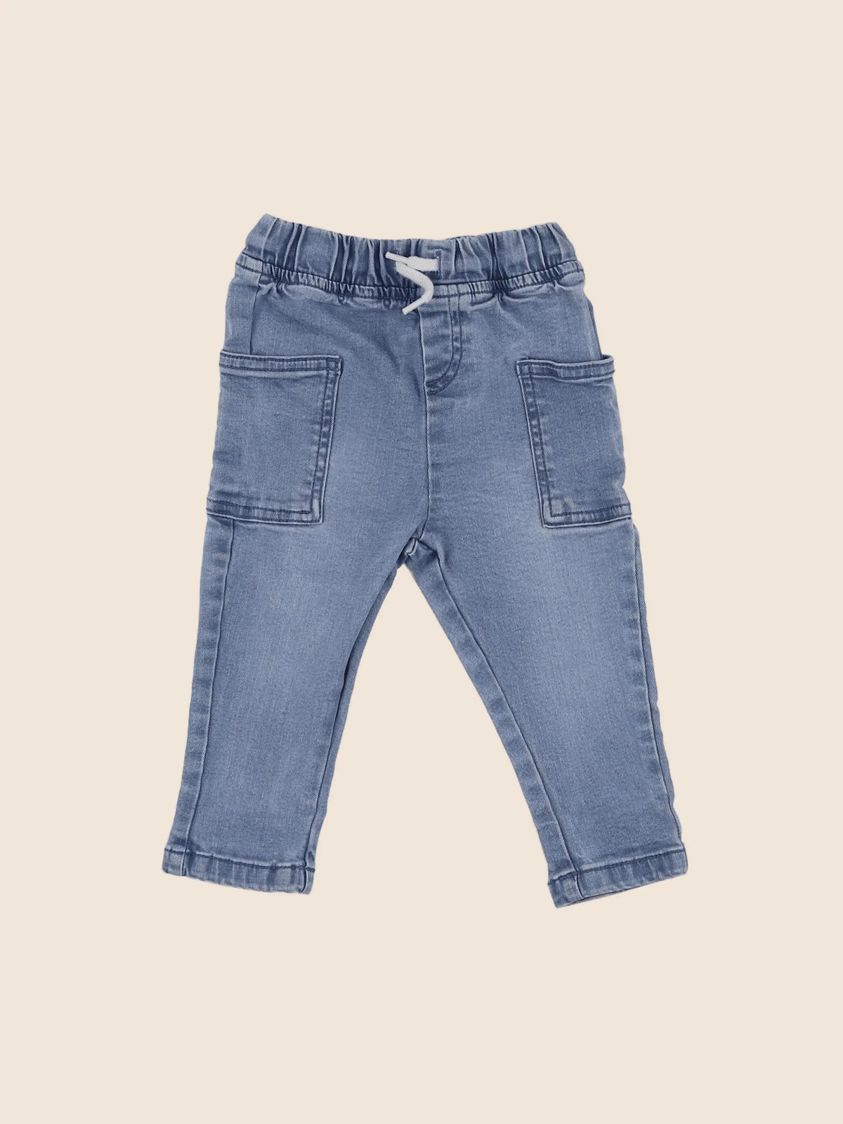 Vertbaudet - jean bleu - 12 mois
