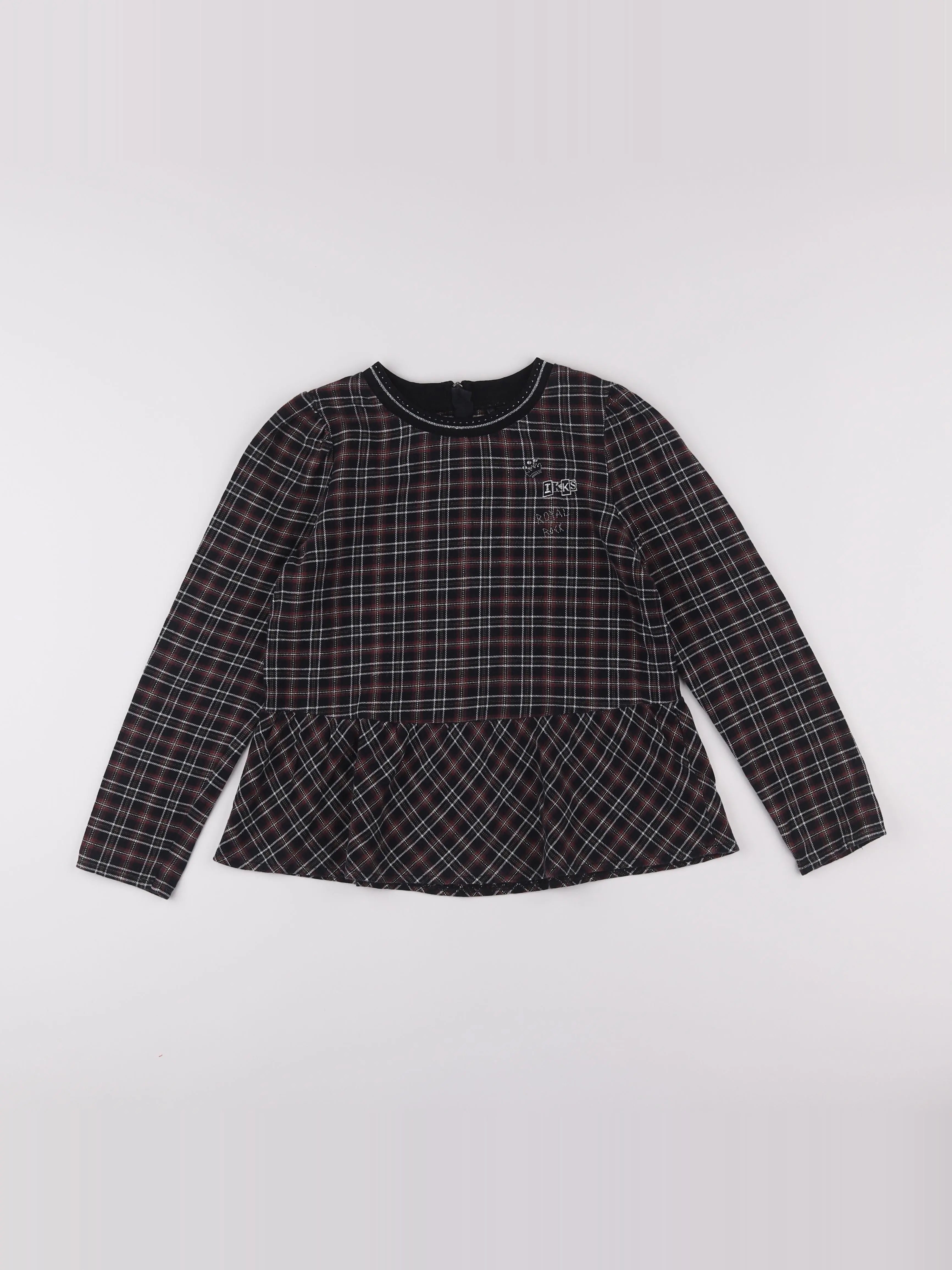 IKKS - blouse noir - 10 ans