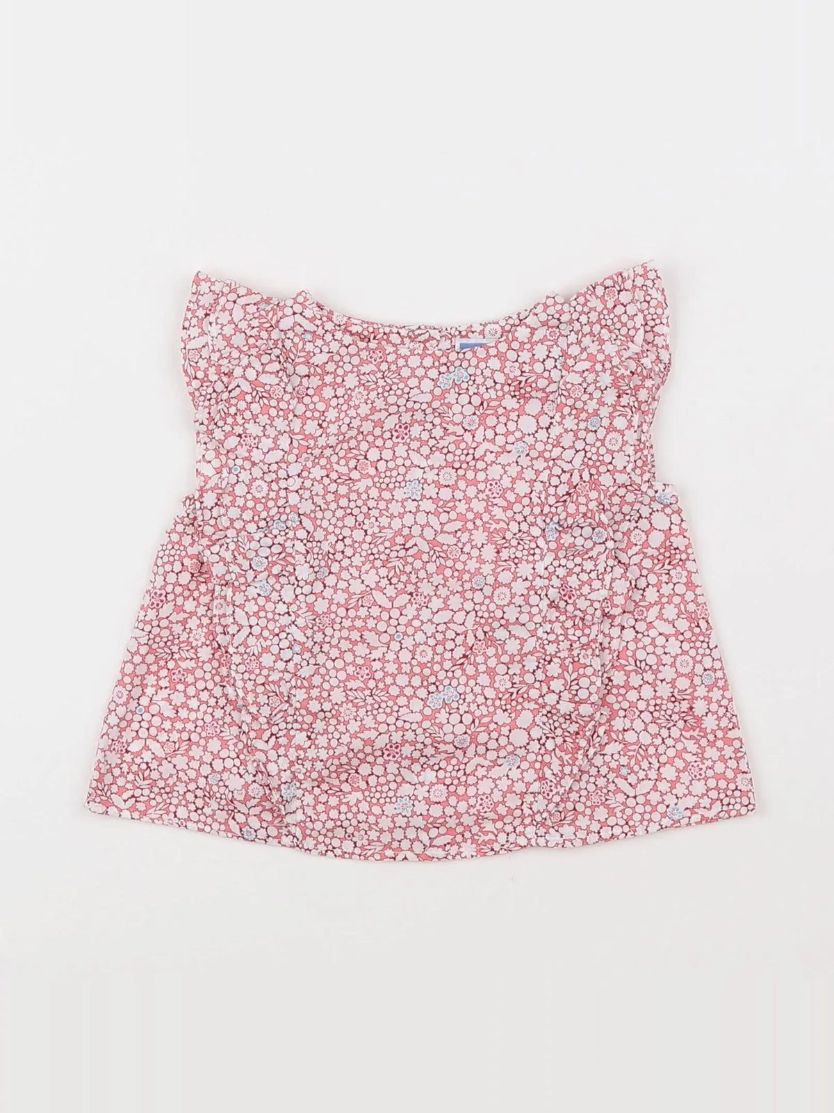 Jacadi - blouse liberty rouge - 6 mois