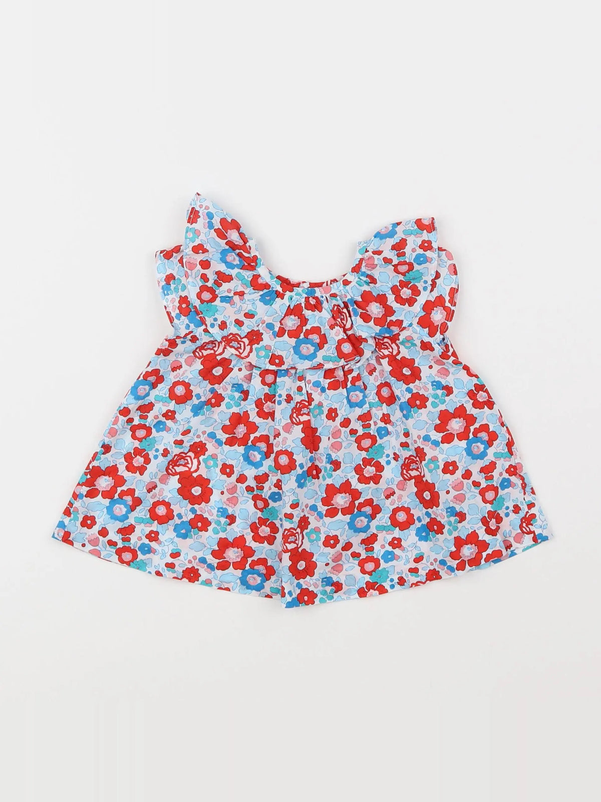 Jacadi - blouse liberty multicolore - 6 mois