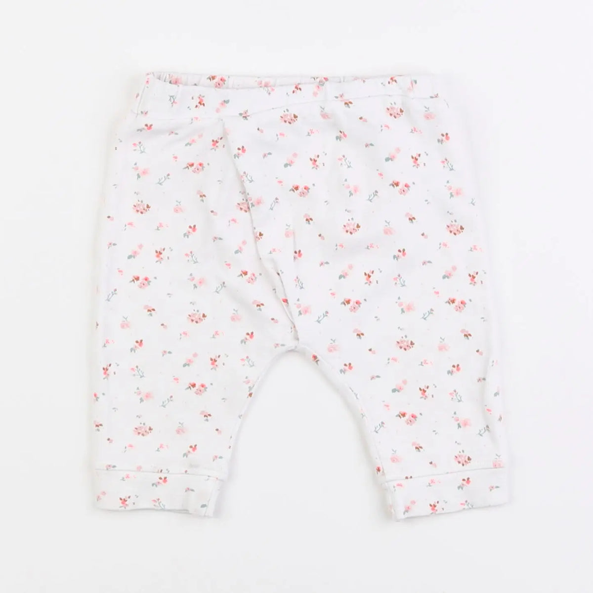 Vertbaudet - pantalon blanc - 6 mois