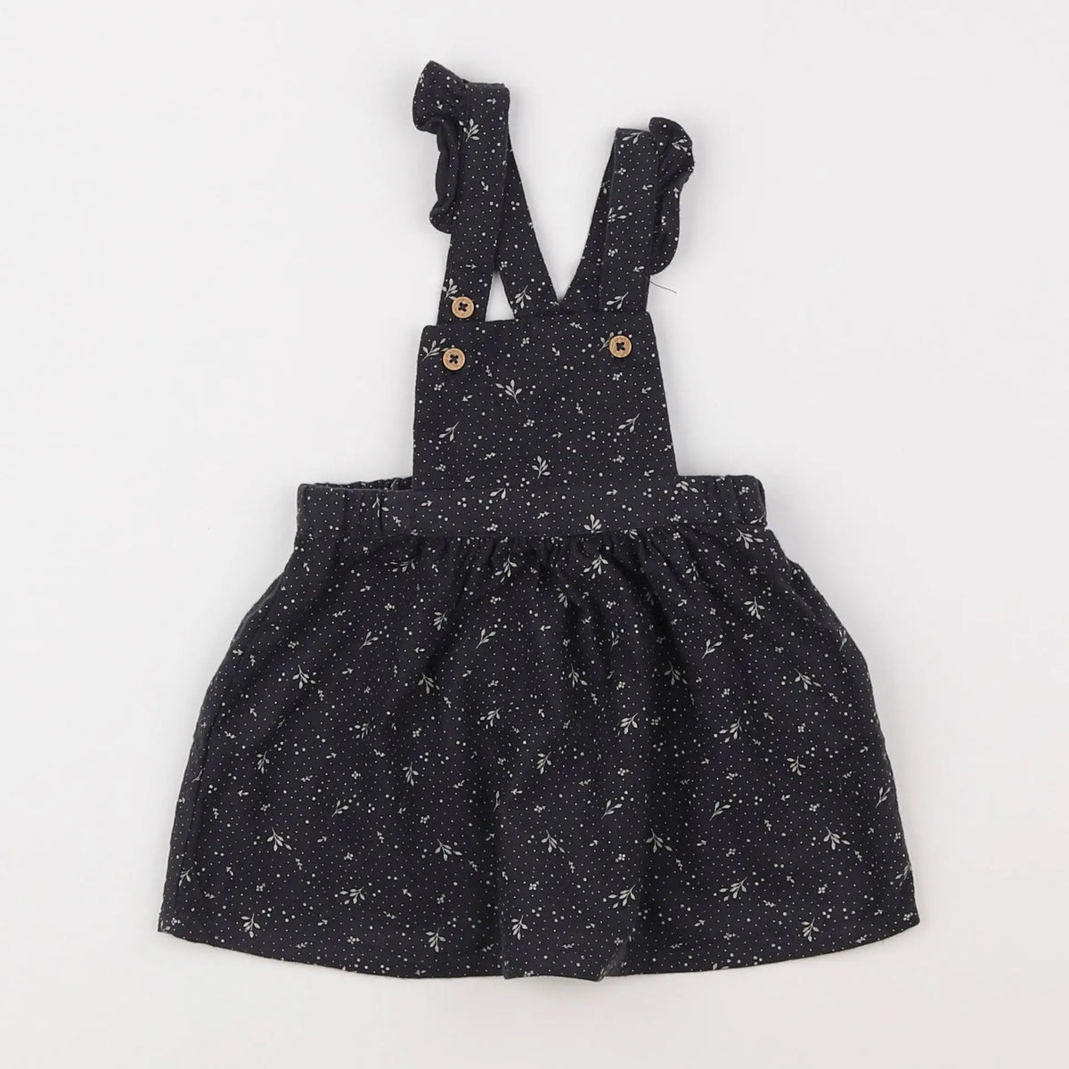 Vertbaudet - robe gris - 6 mois