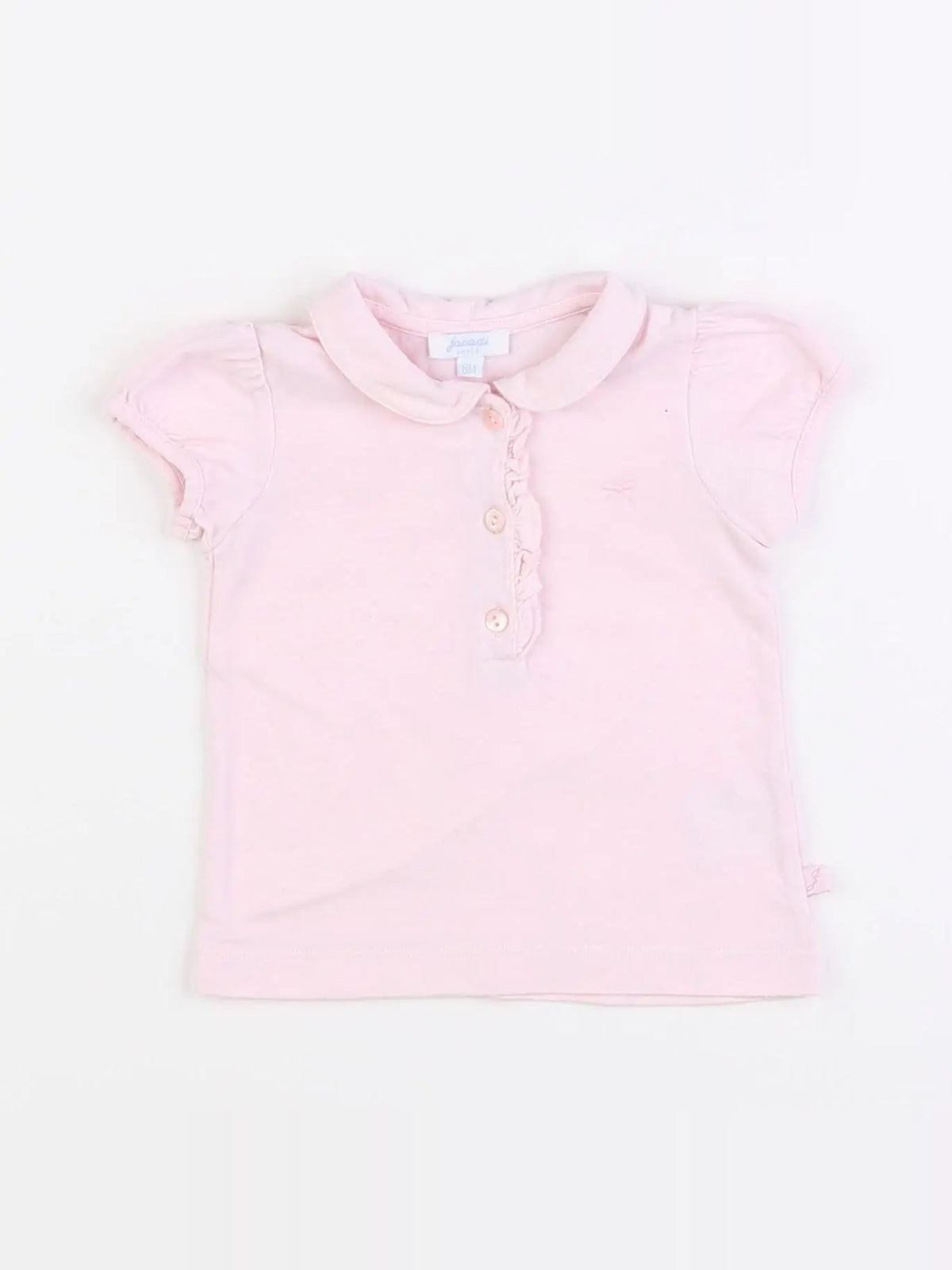 Jacadi - polo rose - 6 mois