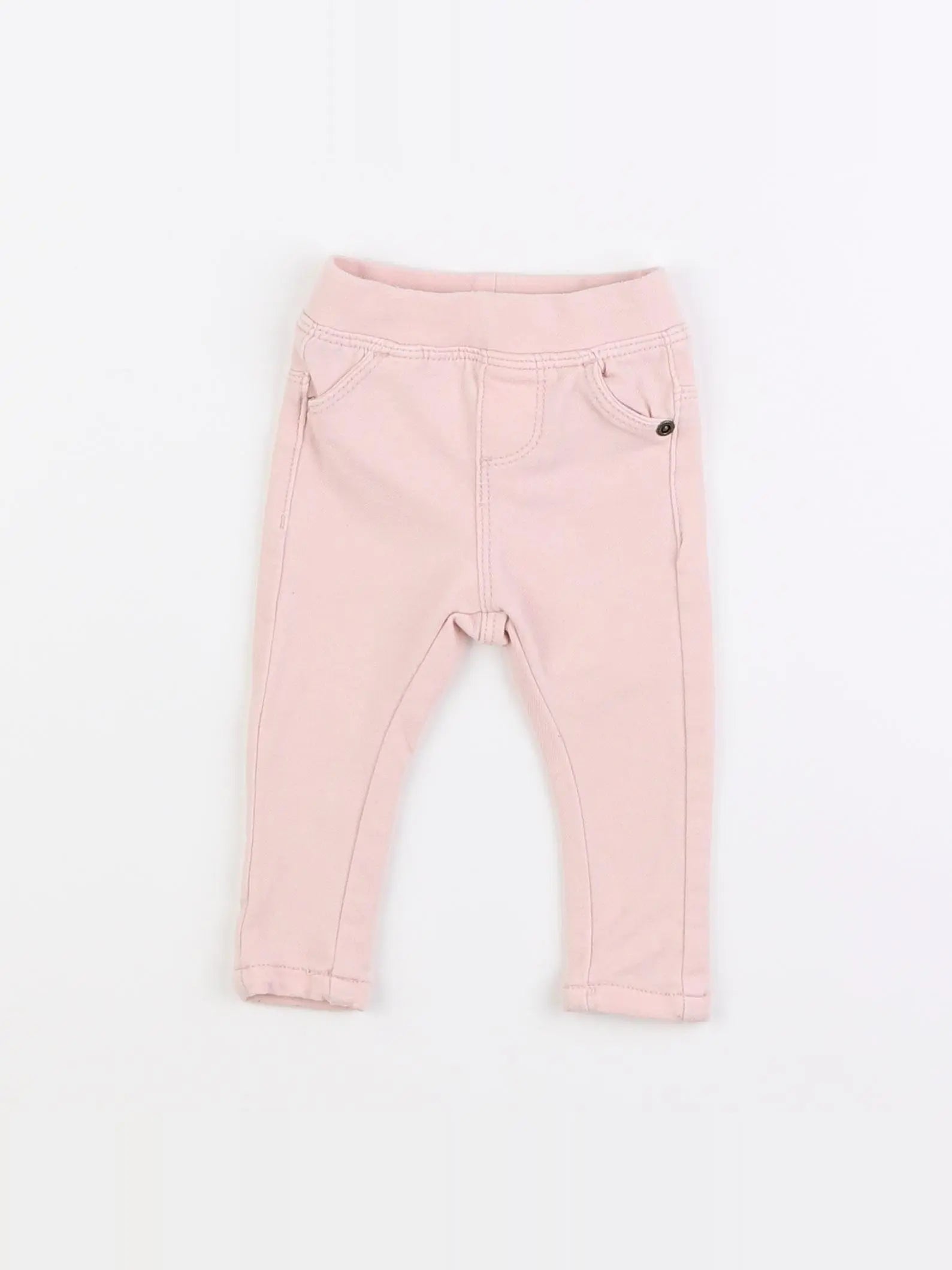 Vertbaudet - jegging rose - 3 mois